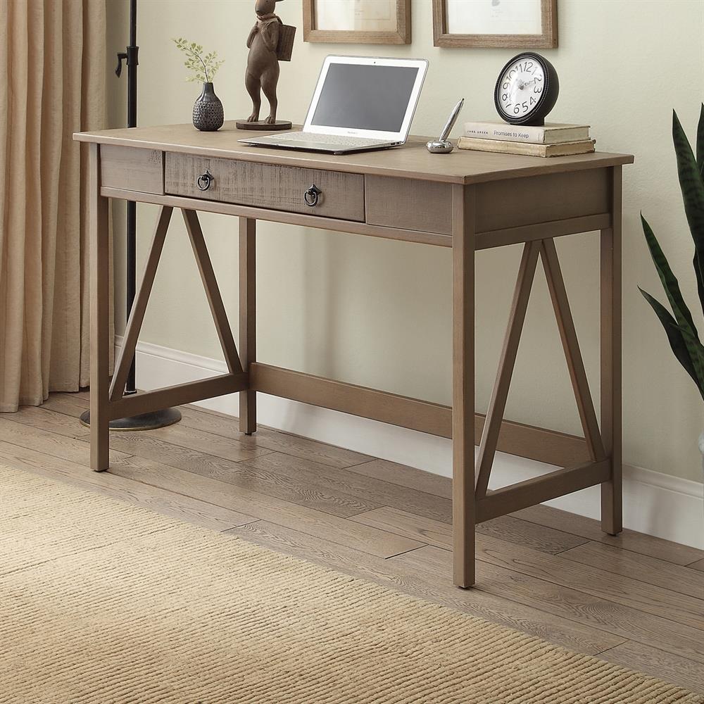 Linon 86154GRY-01-KD-U desks - View #2