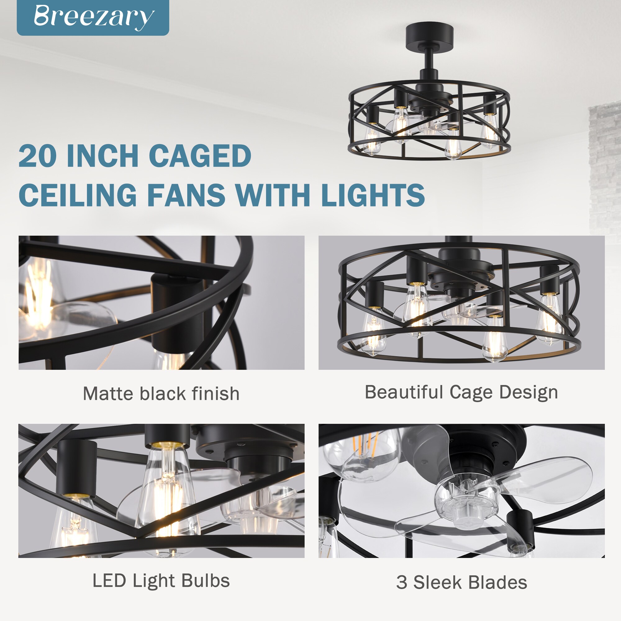 Breezary 24023-BW Ceiling-Fans - View #11