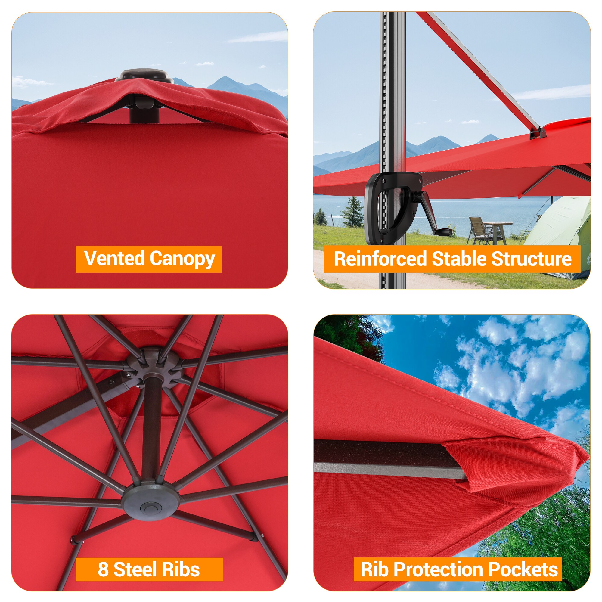 Sonkuki SD-MN12R Umbrellas-2 - View #6