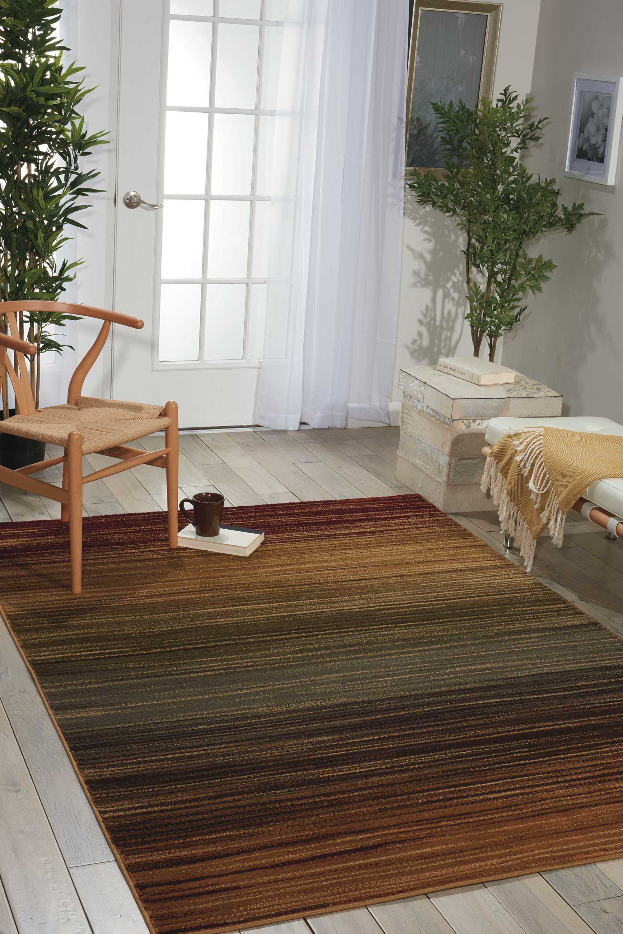 Nourison 25814 Paramount 8 x 10 (ft) Polypropylene Multicolor Rectangular Indoor Abstract Area rug