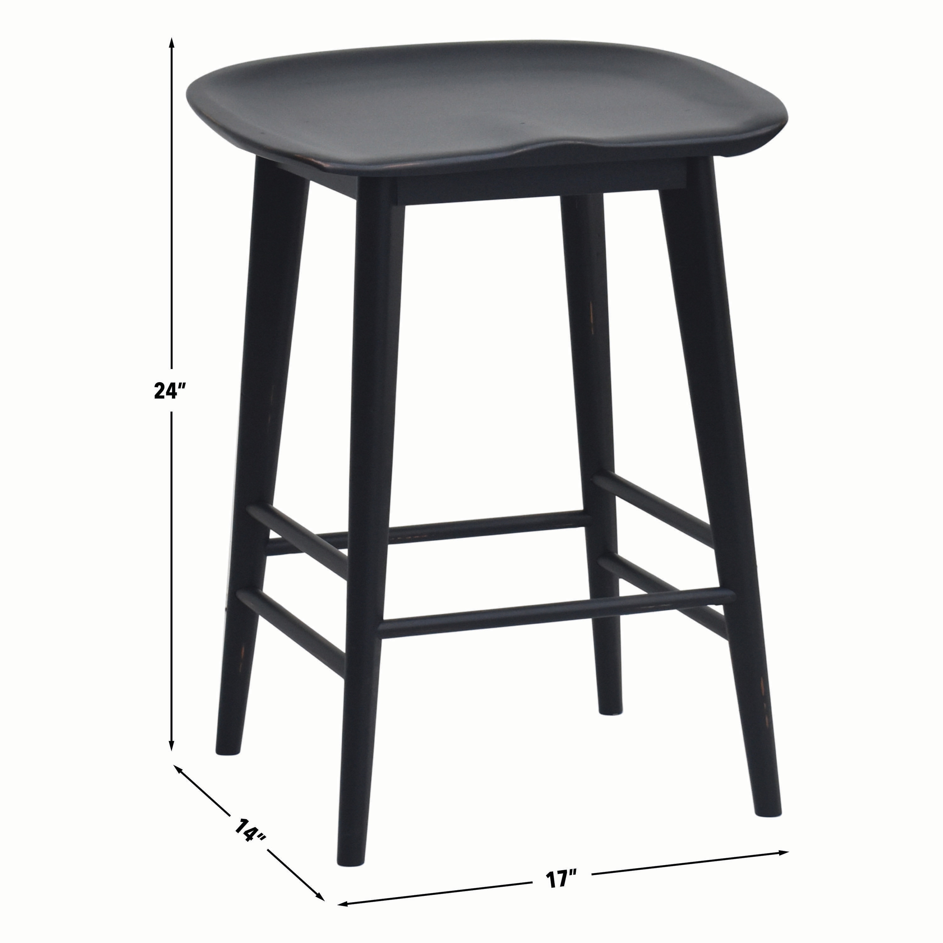 Steve Silver HI600CSB stools - View #2