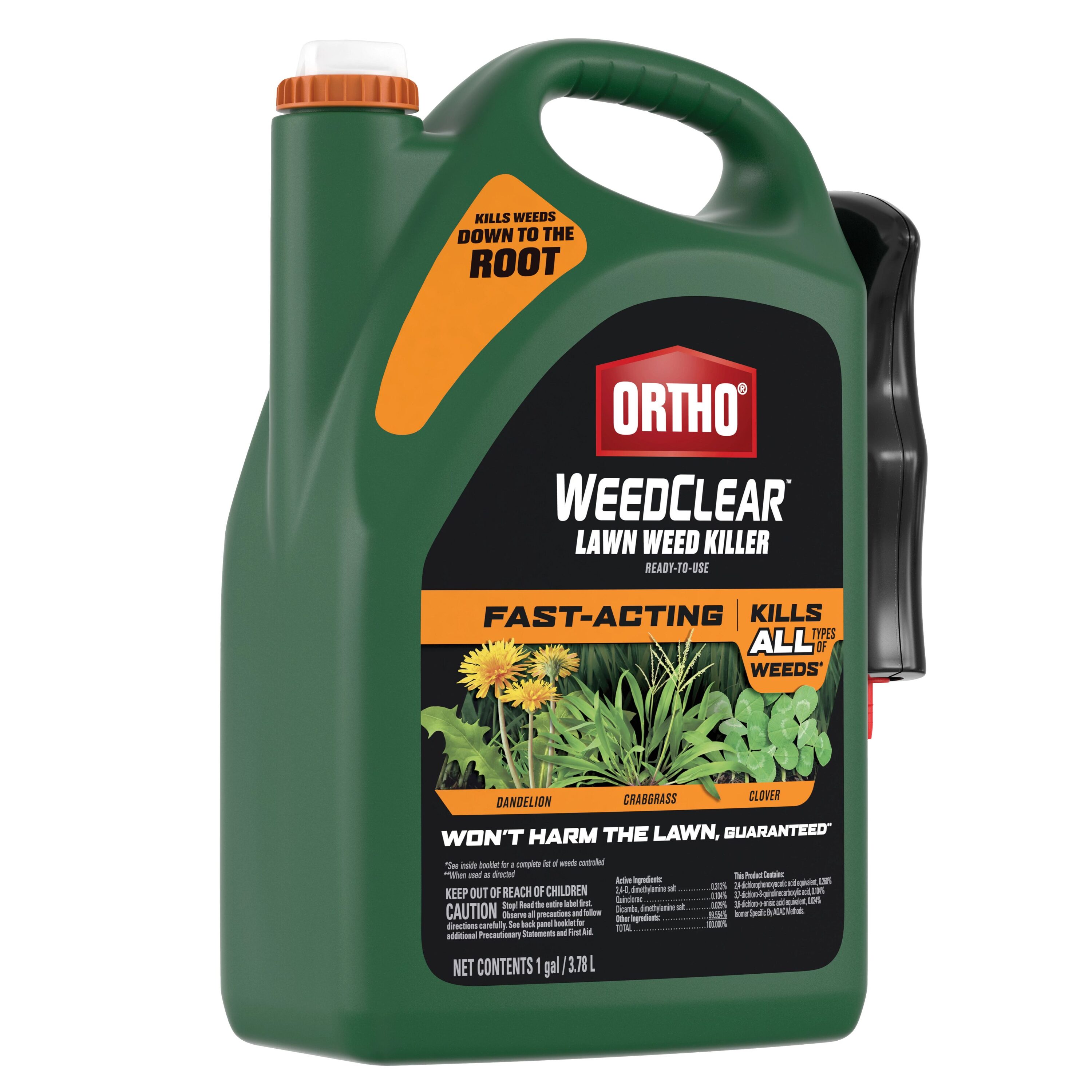 ORTHO WeedClear 1-Gallon Trigger Spray Lawn Weed Killer in the Weed ...