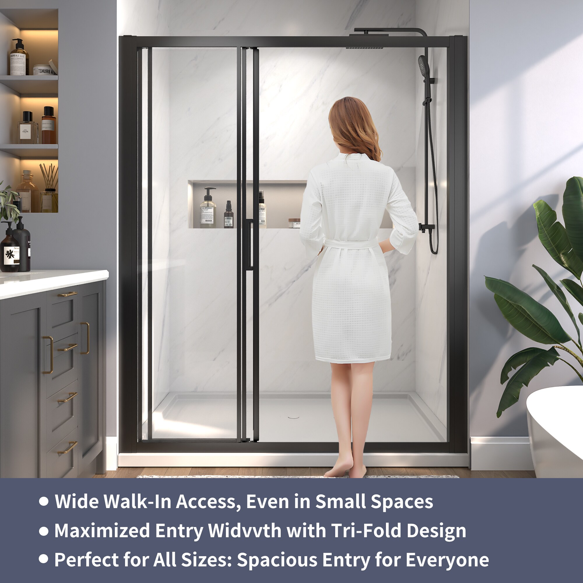 AAZJ BG-AC-6036-M Shower-Doors - View #6