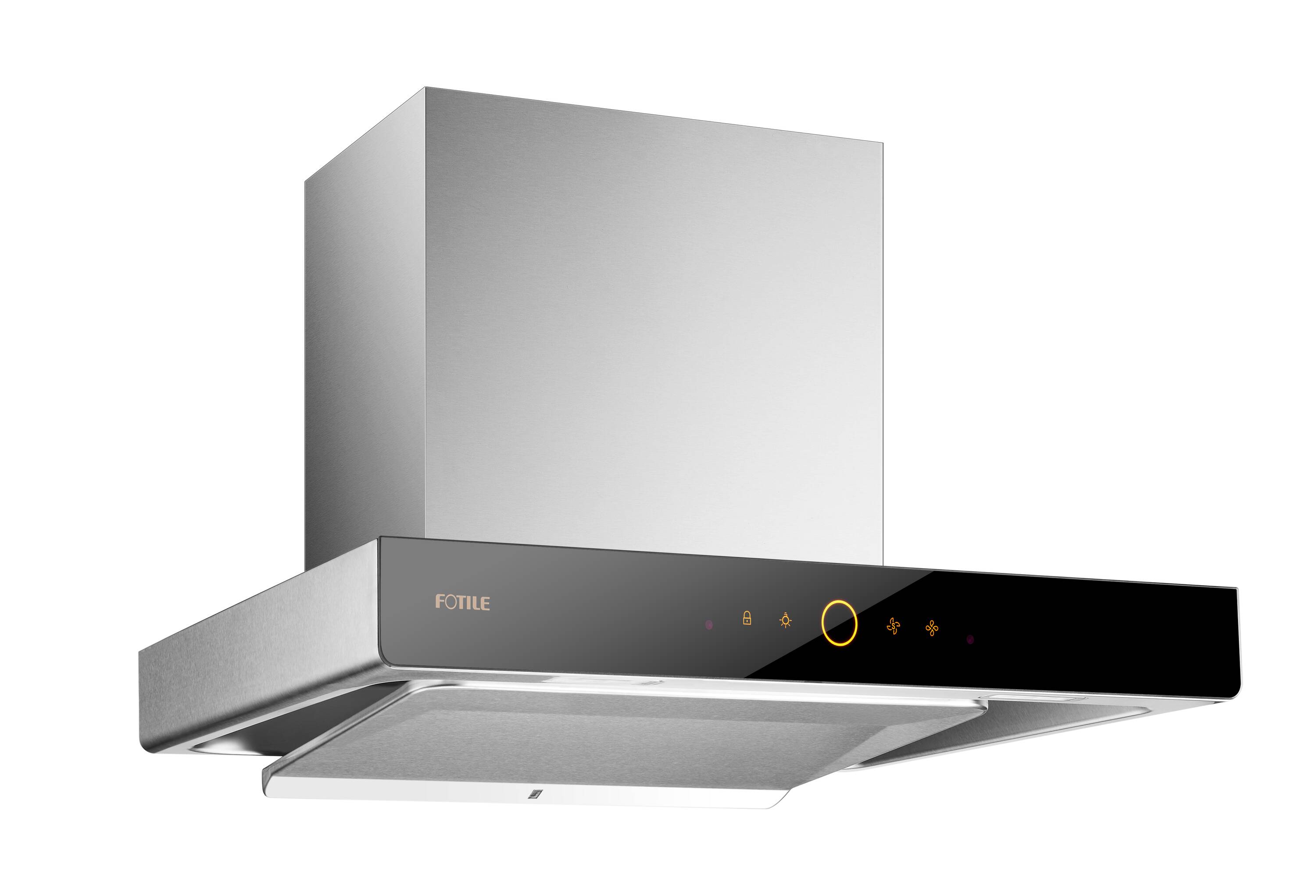 FOTILE Slant Vent Series 30 850 CFM Under Cabinet or Wall Mount Range Hood  with 2 LED light and Push Buttons, Tempered Glass - Bed Bath & Beyond -  31289974