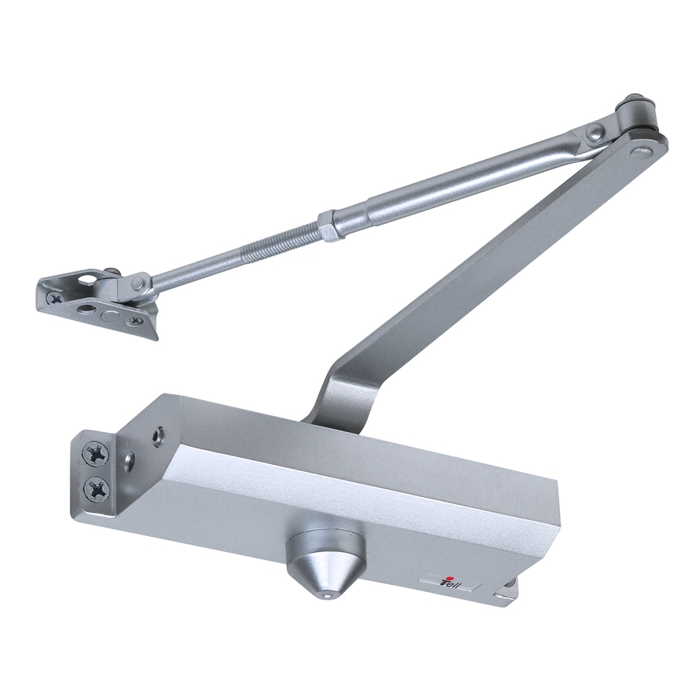 Automatic Door Closer Closure Commercial Surface Mounted Fixed Silver Size 3 