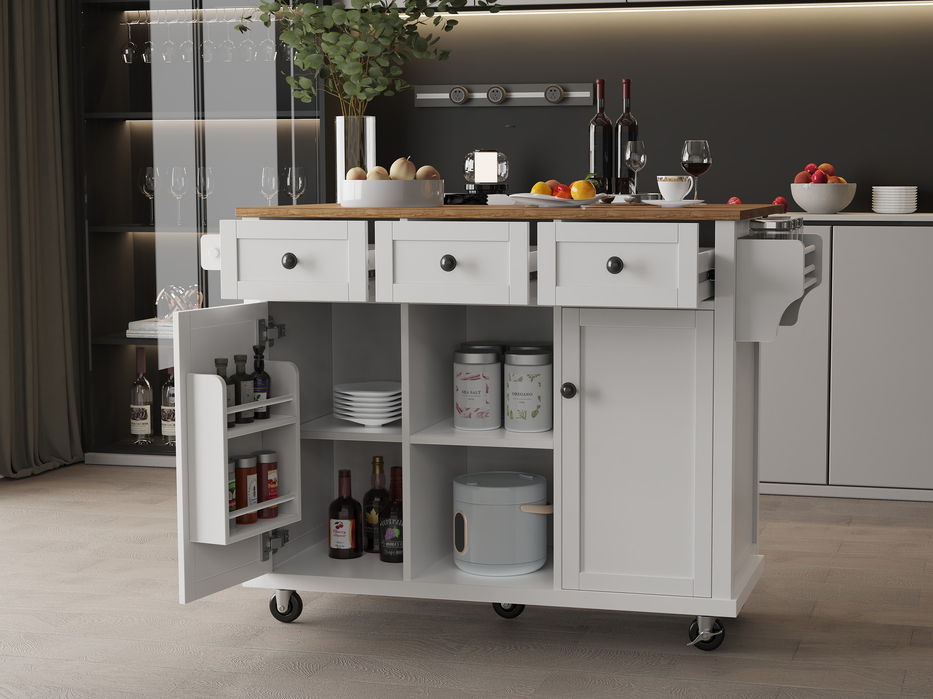 Oaks Decor OA298028W Kitchen-Furniture - View #3