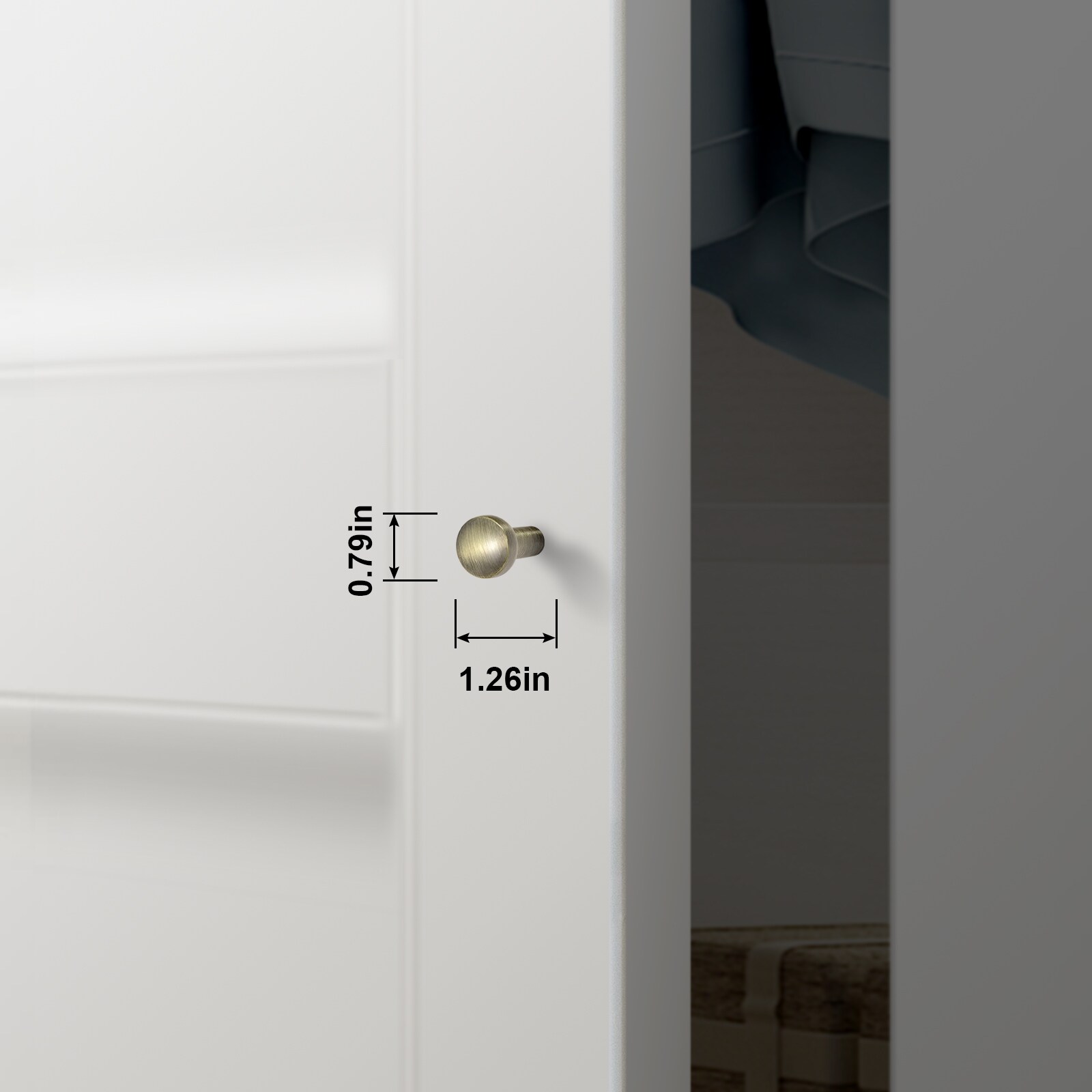 Miaokesen 1827QG-KNOB Cabinet-Knobs - View #2
