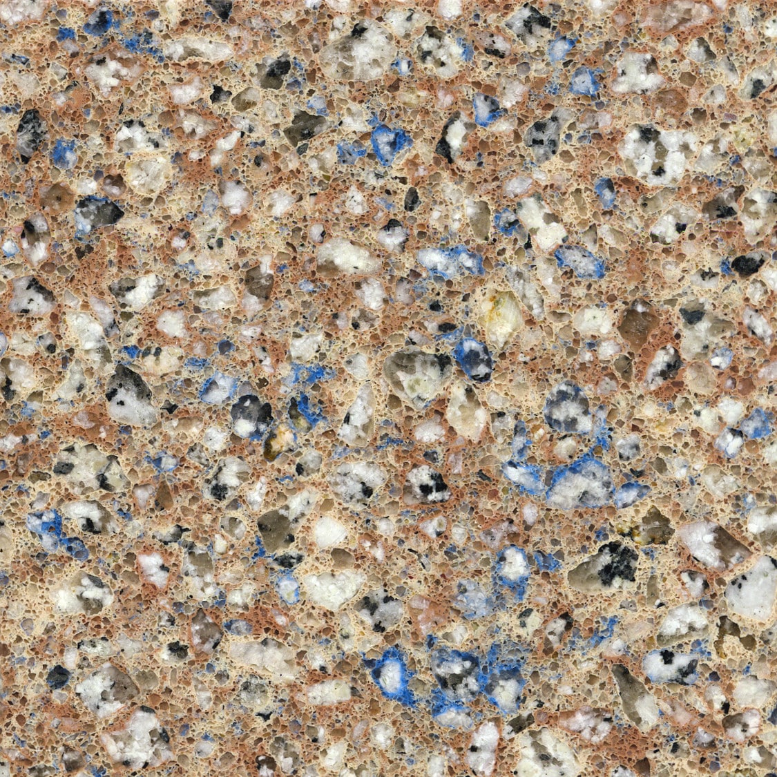 Silestone 235809 Blue Sahara Multiple colors/finishes Kitchen Countertop SAMPLE (