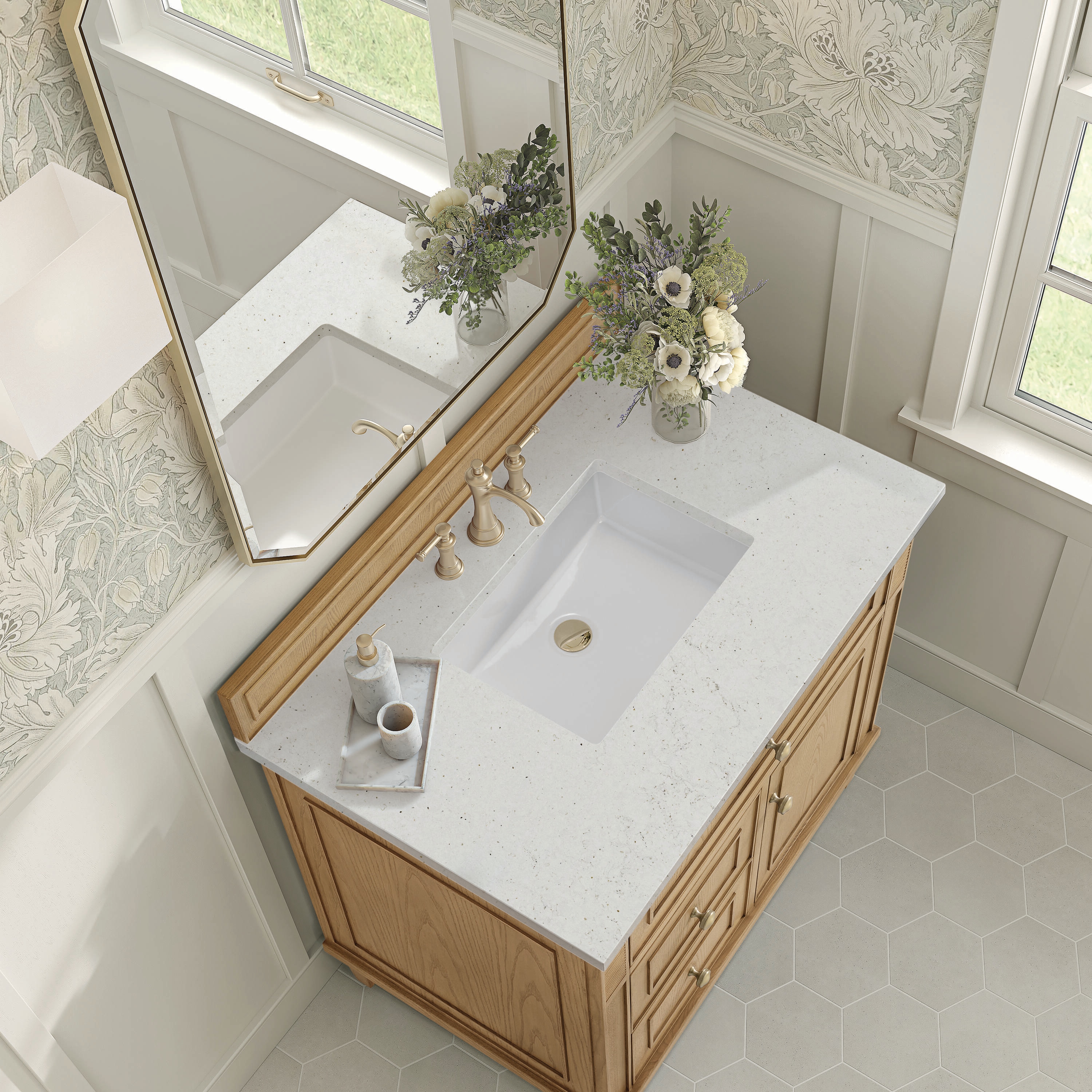 James Martin Vanities 424-V36-LNO-3LDL Bath-Vanity-Combo - View #5