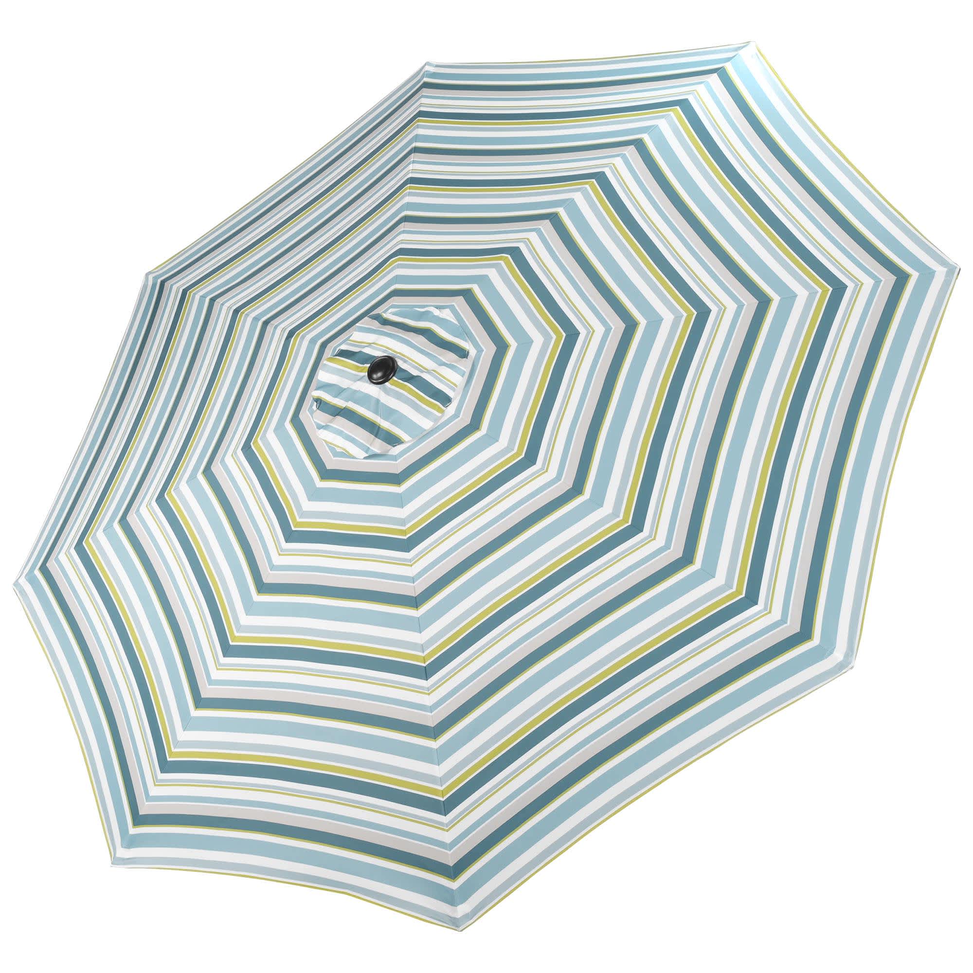 Yescom 07UMC001-10FT-STP-LO 10 Ft Patio Umbrella Replacement Canopy Market Table Top Sunshade Cover Garden