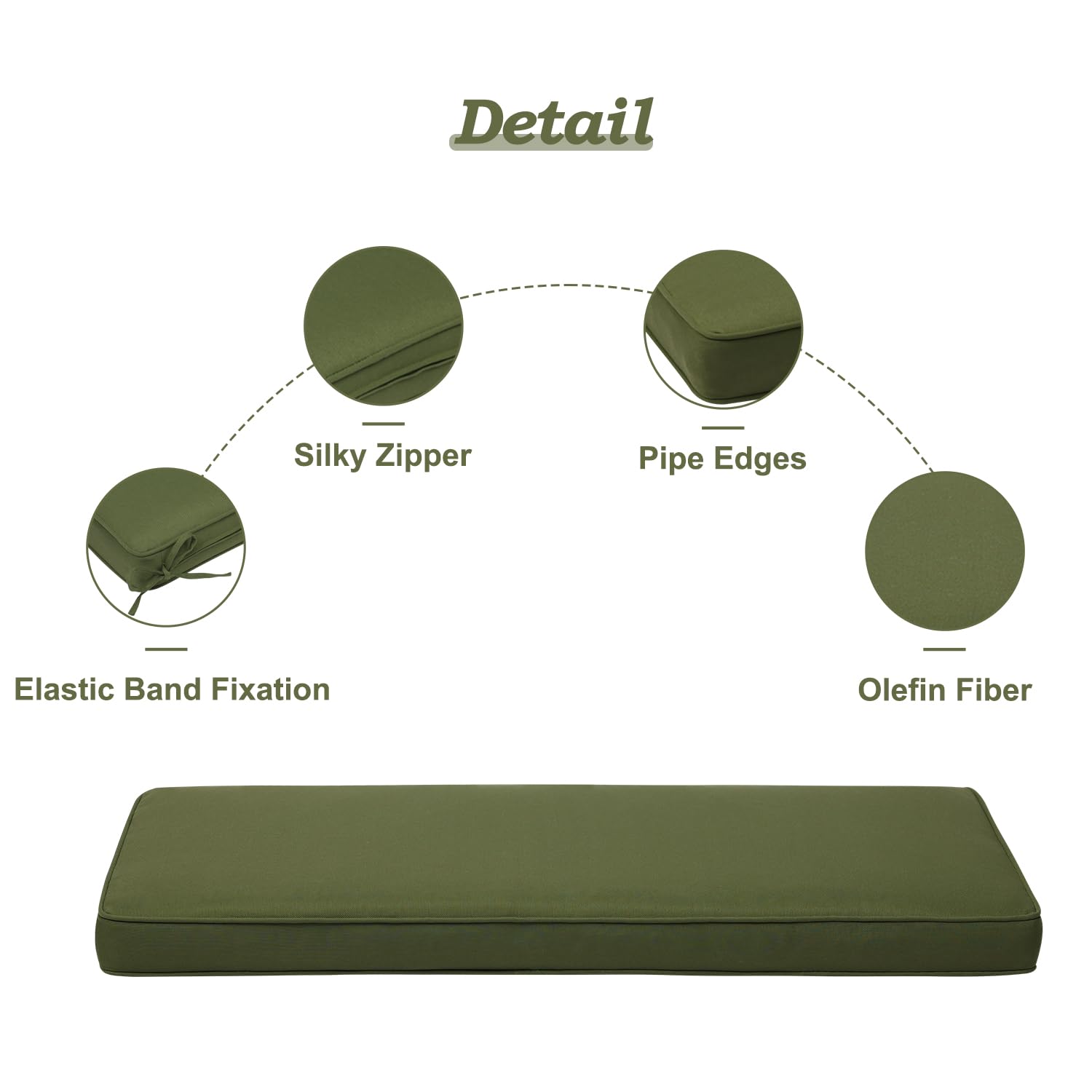Aoodor A058-PGNGN Patio-Furniture-Cushions - View #4