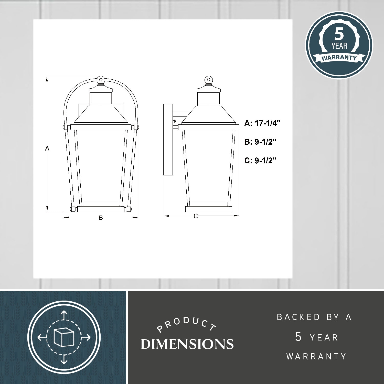 Cascadia T0637 Outdoor-Wall-Lighting - View #6