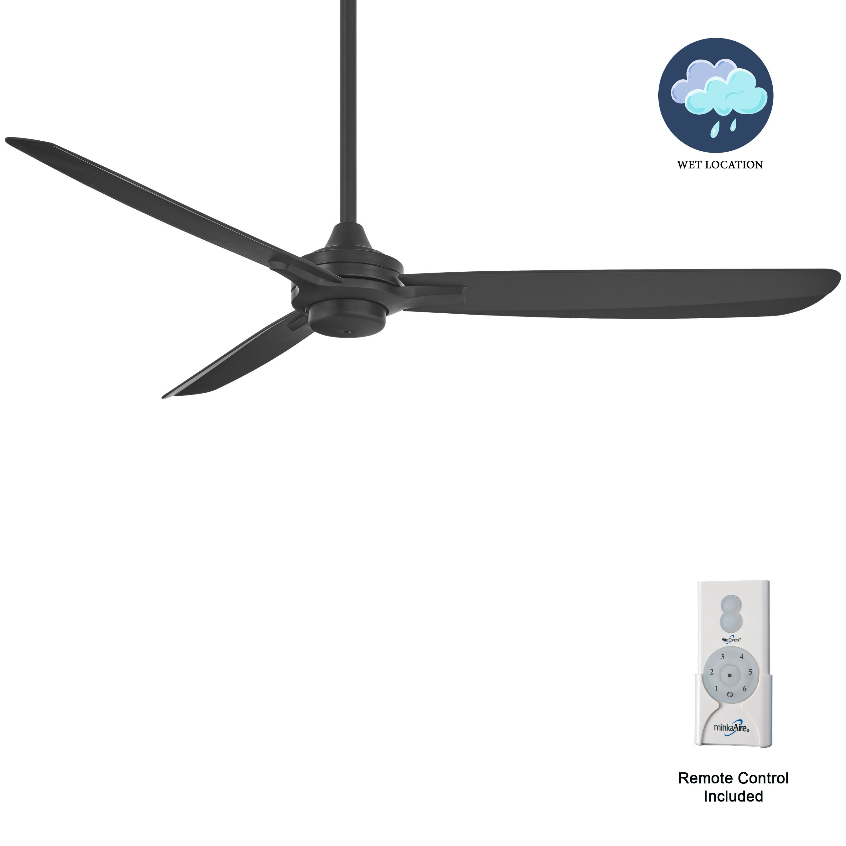 Minka Aire F728-CL Ceiling-Fans - View #2