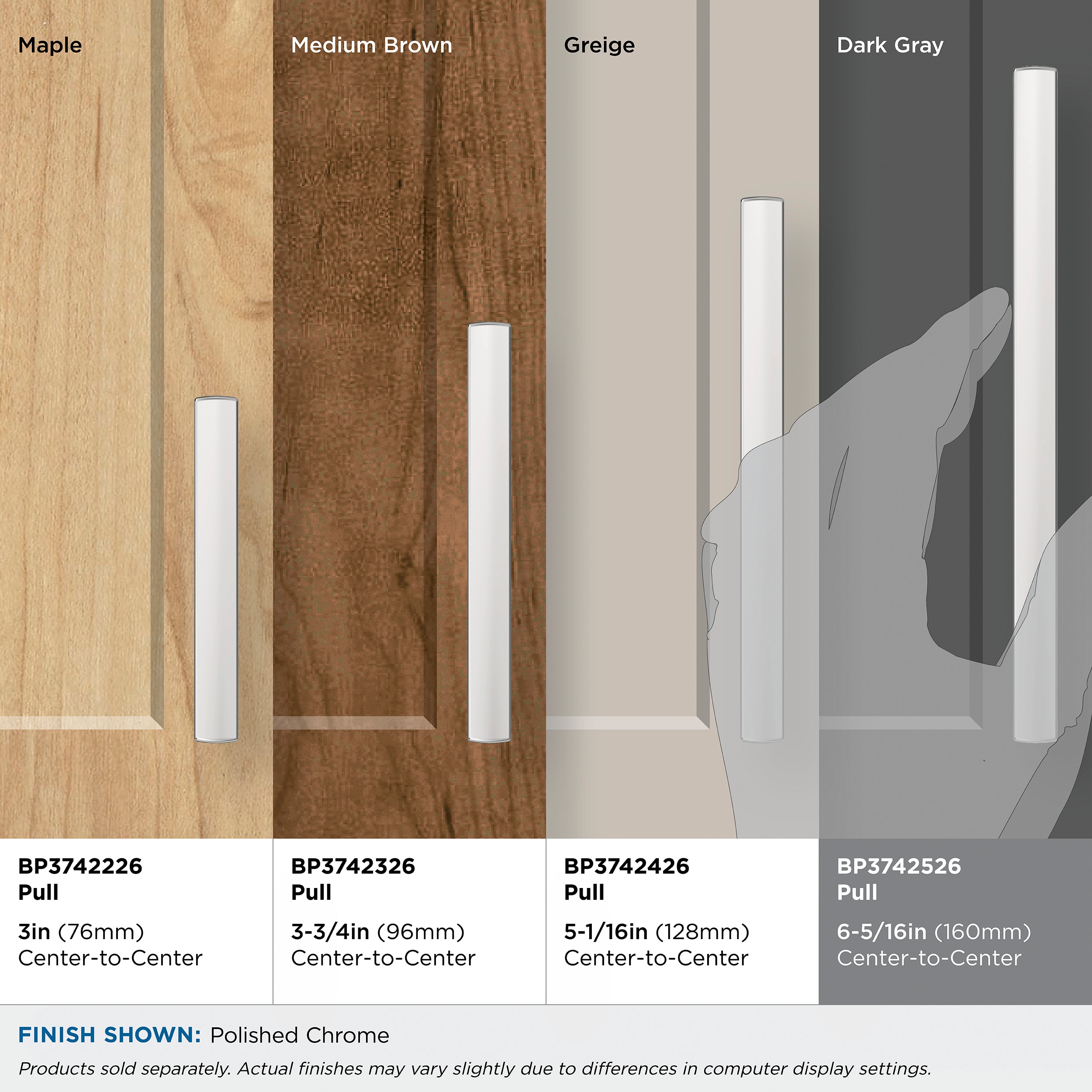 Amerock BP3742526 Cabinet-Pulls - View #8