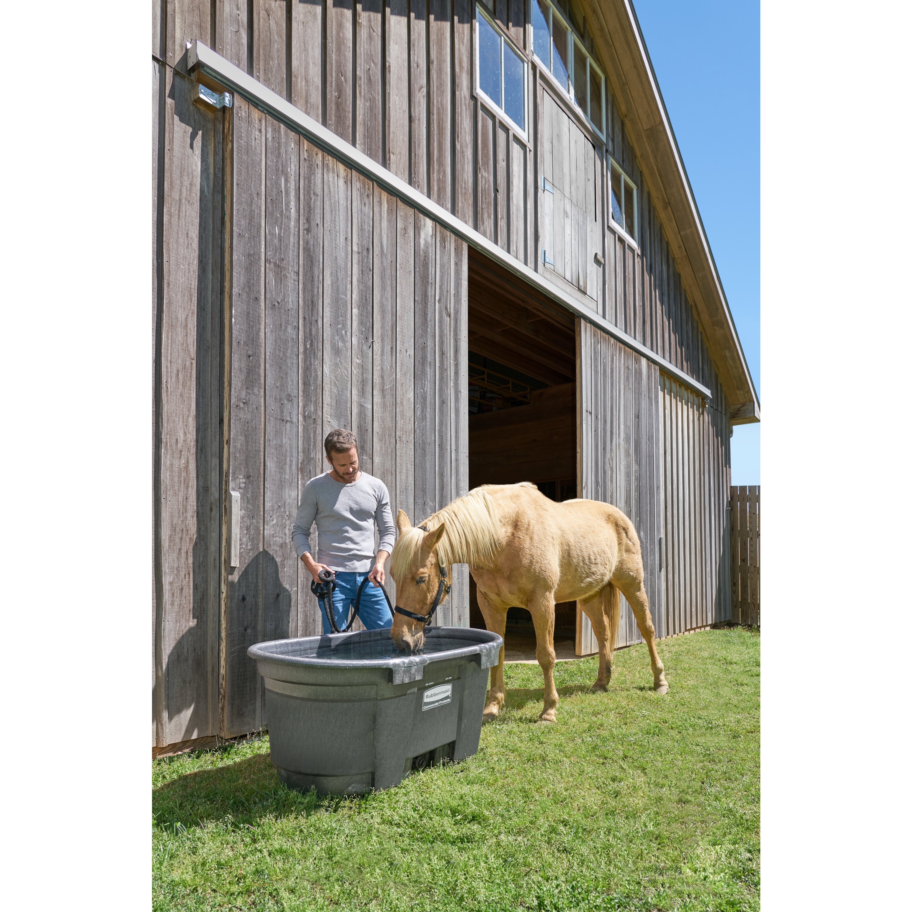 Rubbermaid Commercial Products FG424288BLA Stock-Tanks - View #6
