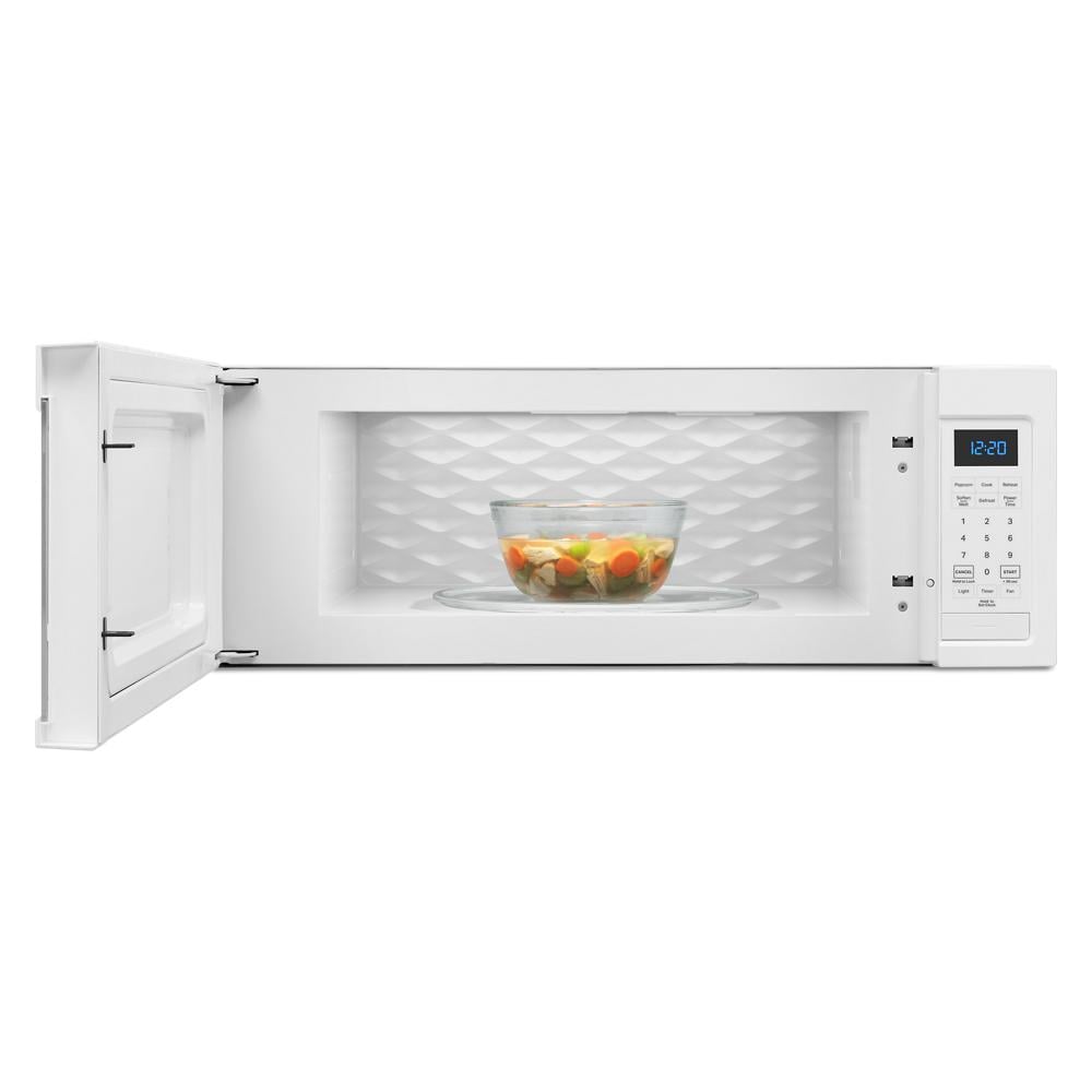 Whirlpool® 1.7 Cu. Ft. White Over the Range Microwave