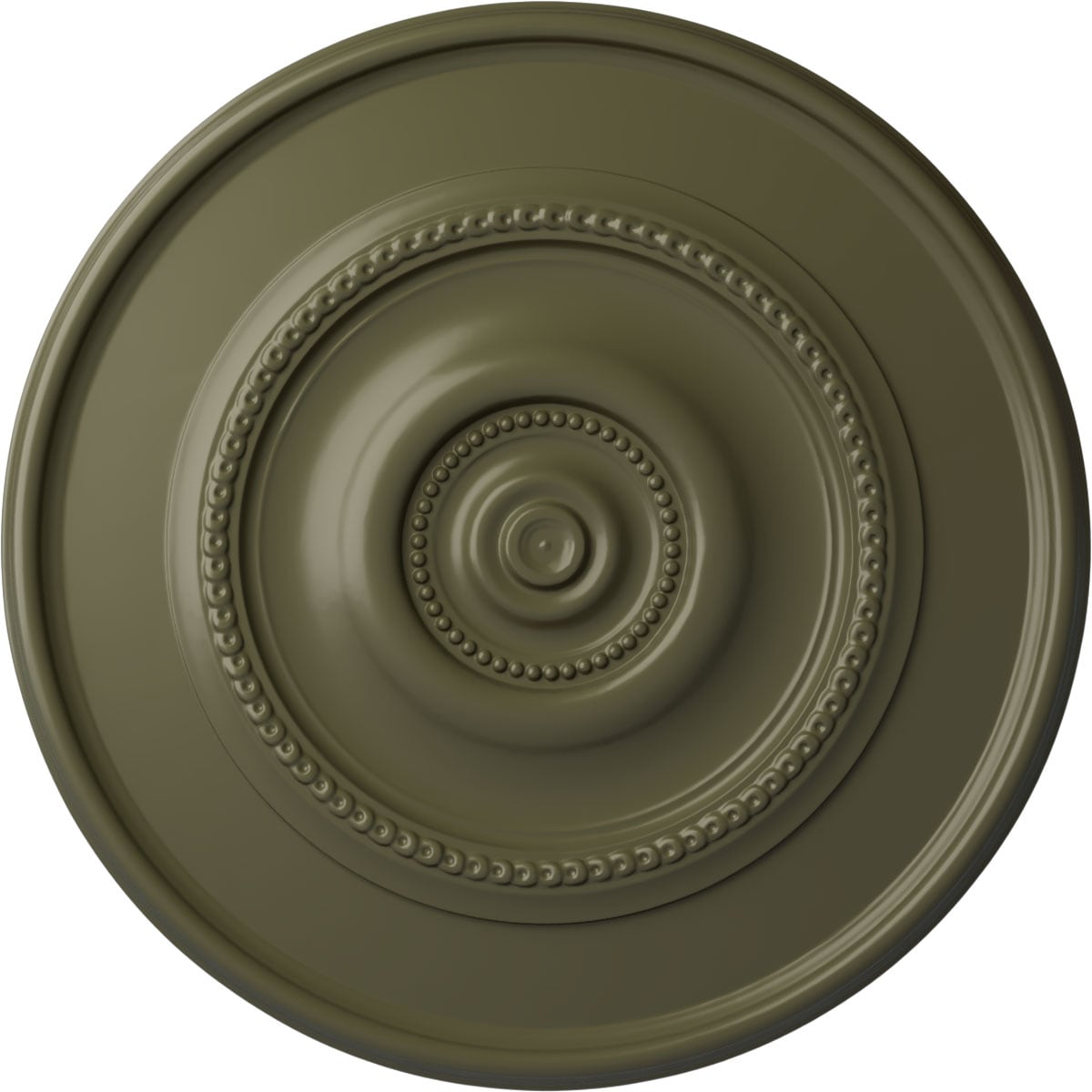 Ekena Millwork CM30DYPTF Dylar 30-in W x 30-in L Painted Turtle Polyurethane Whole Ceiling Medallion