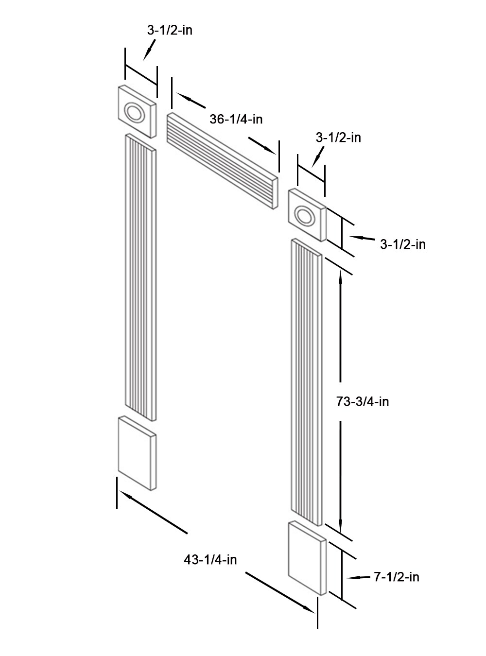 RELIABILT 119305 Door-Casing-Kits - View #2
