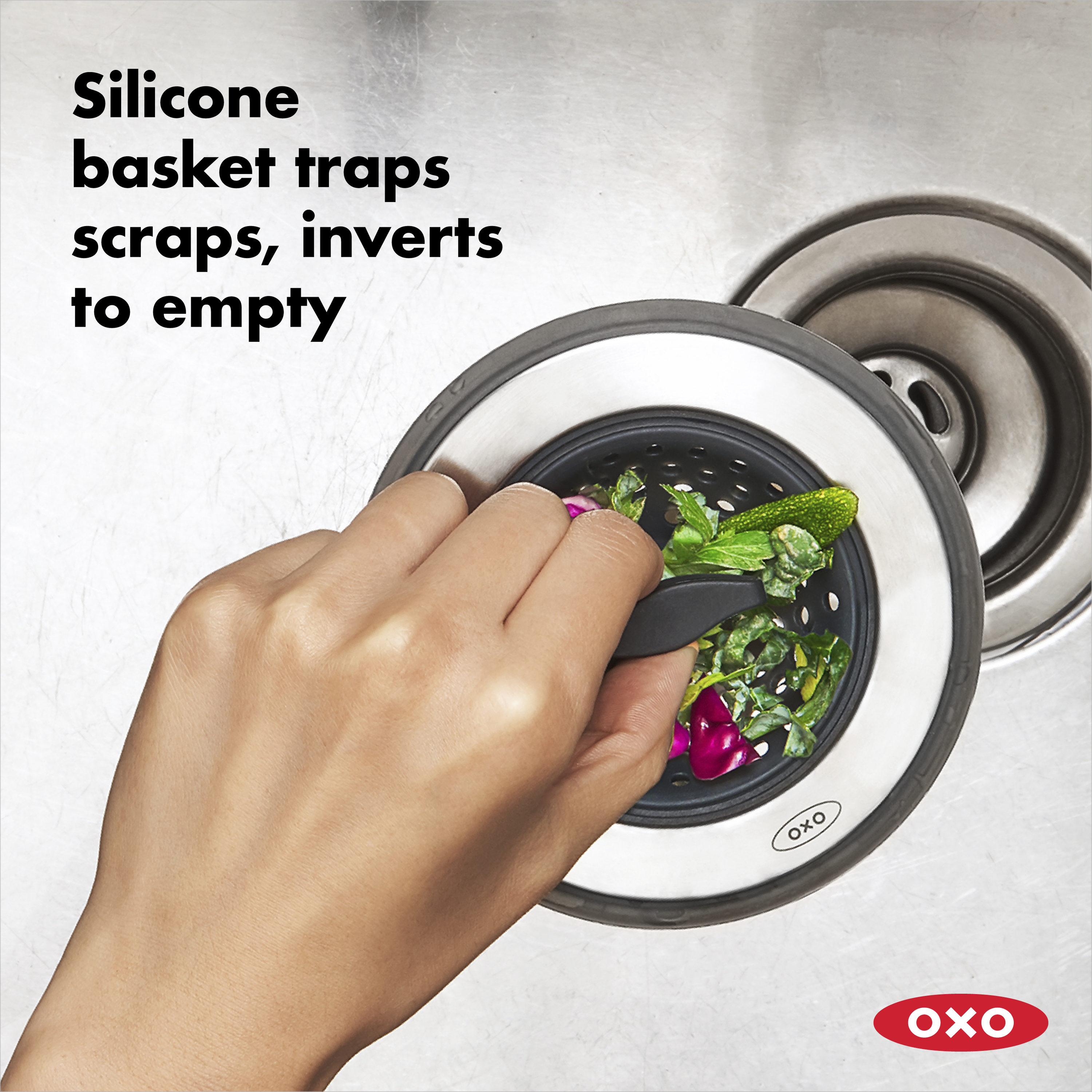 OXO Good Grips Silicone Sink Strainer - Loft410