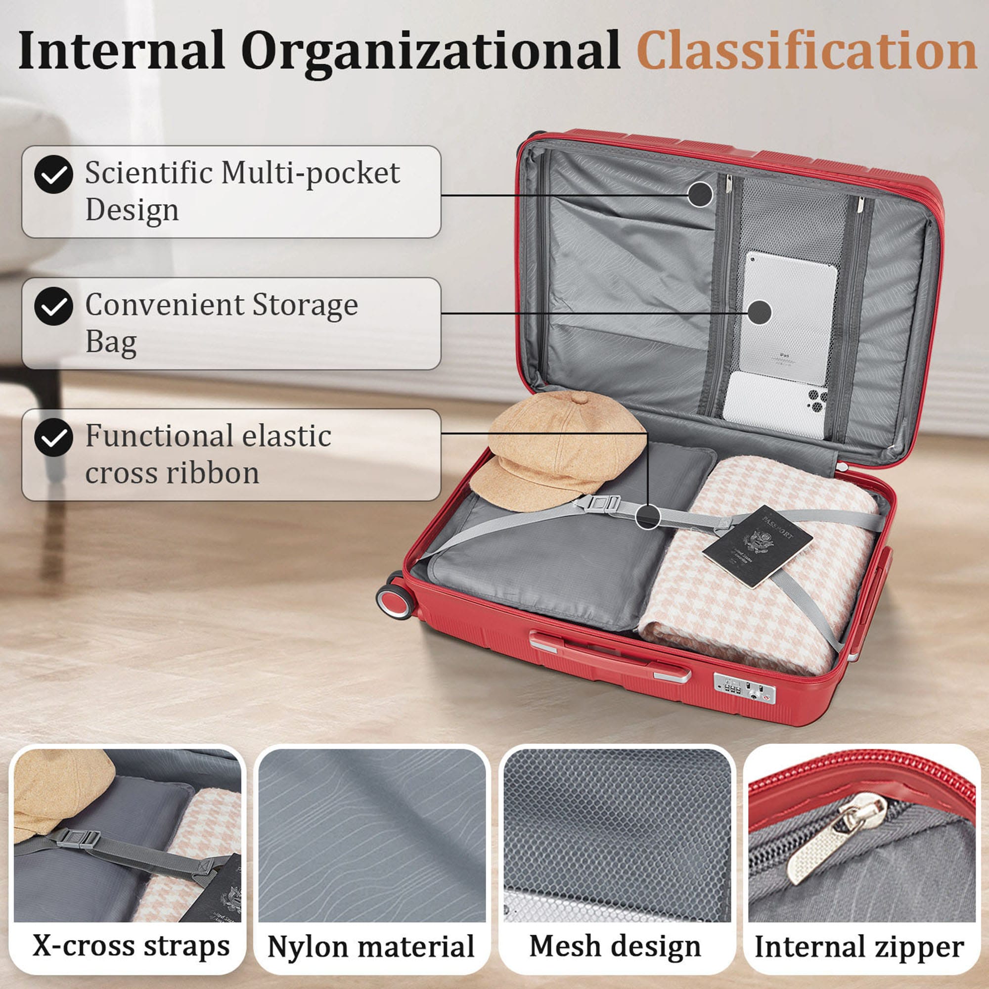 SINOFURN SYD9400007BD Luggage-And-Luggage-Sets - View #6