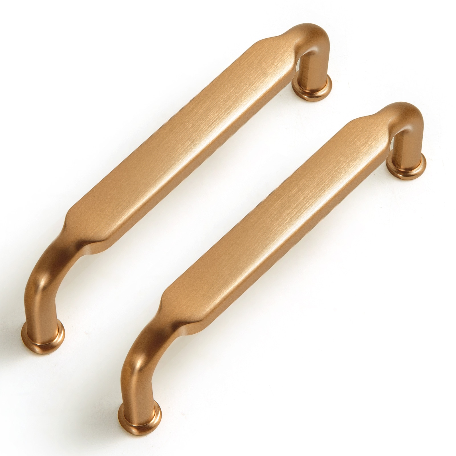 Miaokesen 2202CB-96 3-3/4-in , 96mm Center to Center Champagne Brown Novelty Handle 6 -Pack