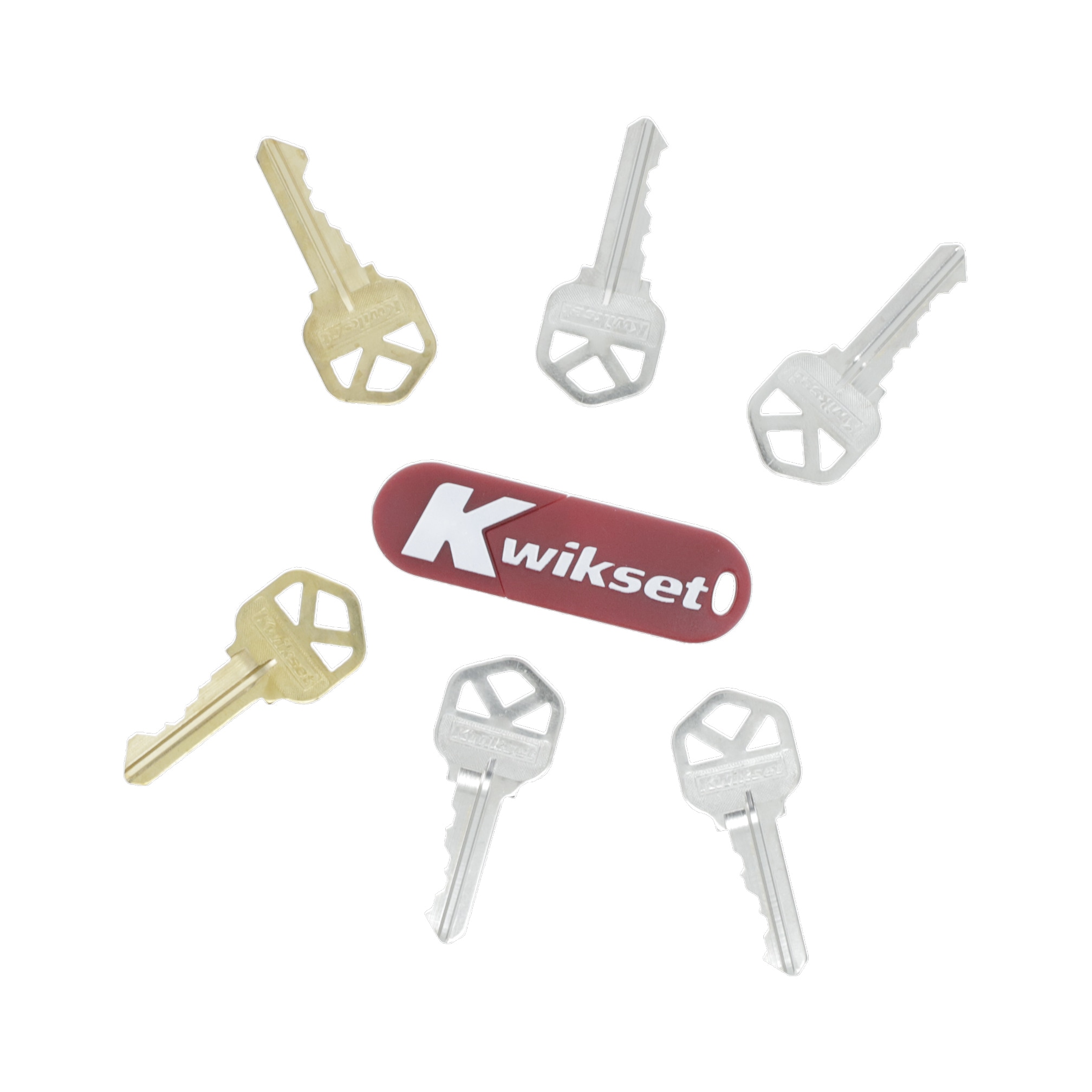 Kwikset 10119 4 Cut Keys Smart Key Kit