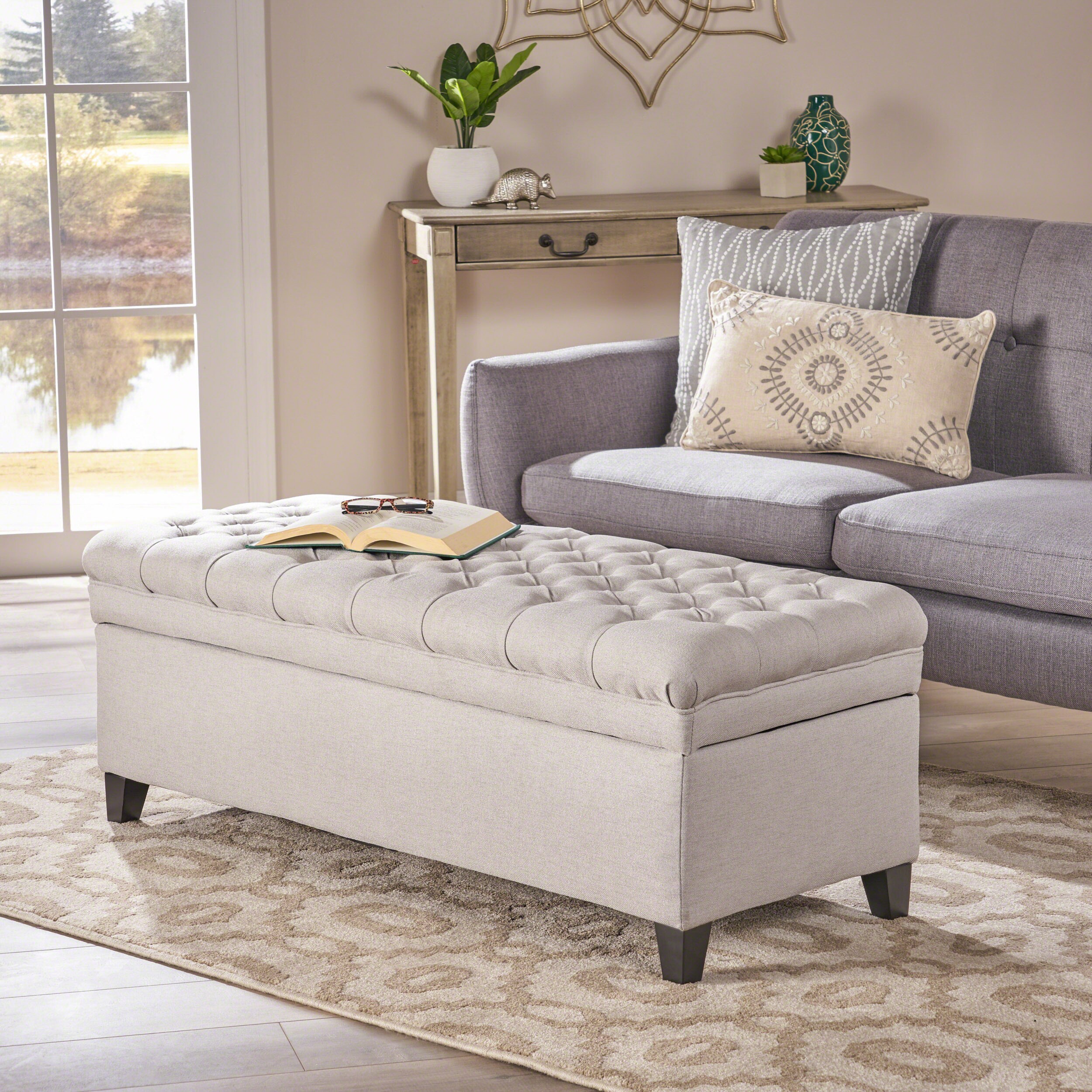 LUXEYARD DS-R-1.00LGR Indoor-Ottomans - View #4