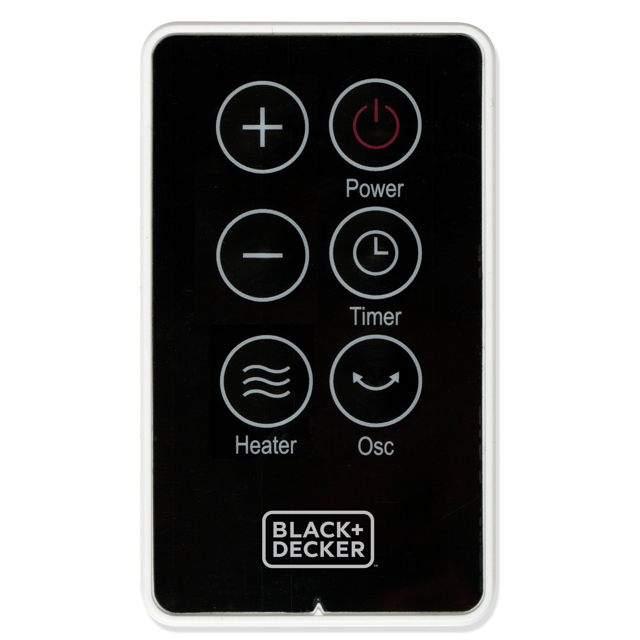 Black+decker Electric Heater With Digital Controls & Led Display, Remote  Control, White : Target