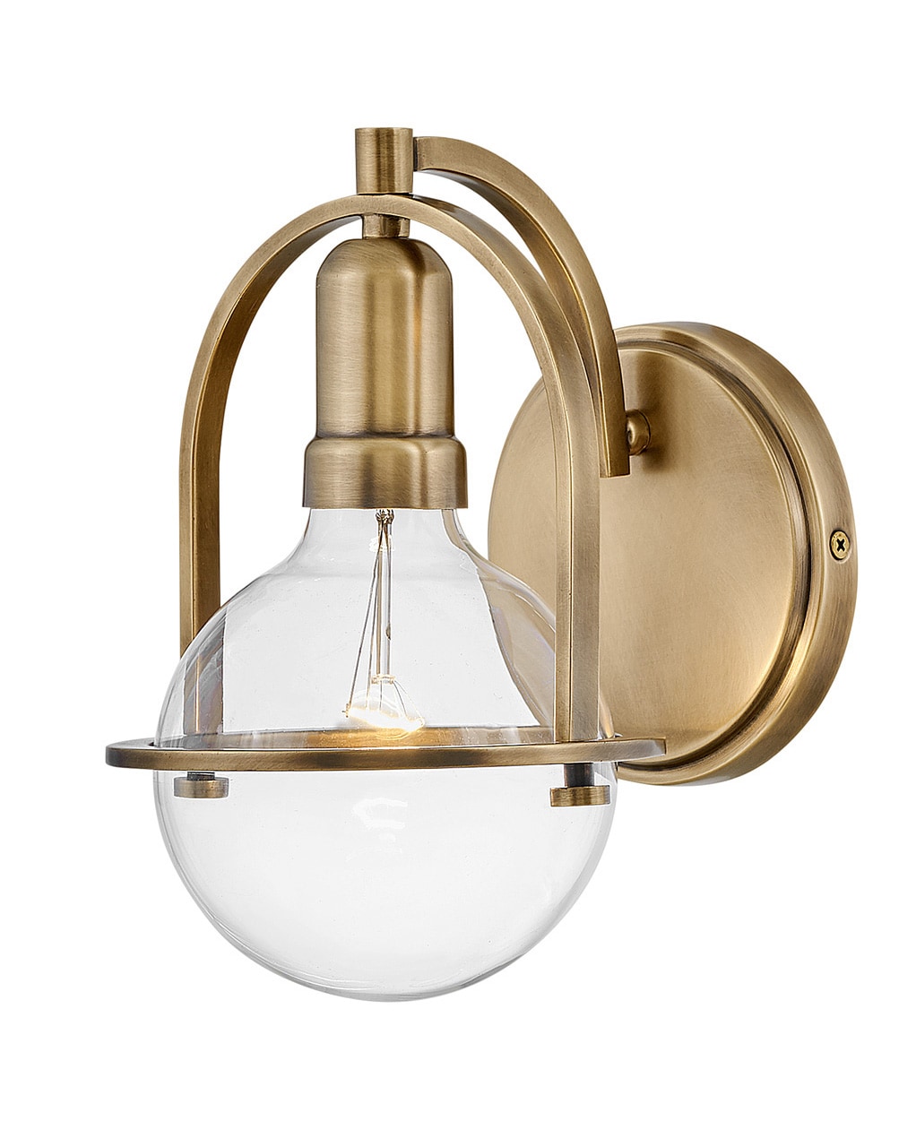 Somerset Heritage Brass Single-Light Wall Sconce