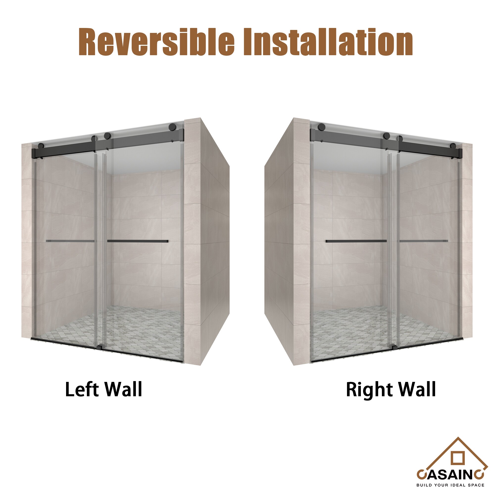 CASAINC CAMB03-60 Shower-Doors - View #7