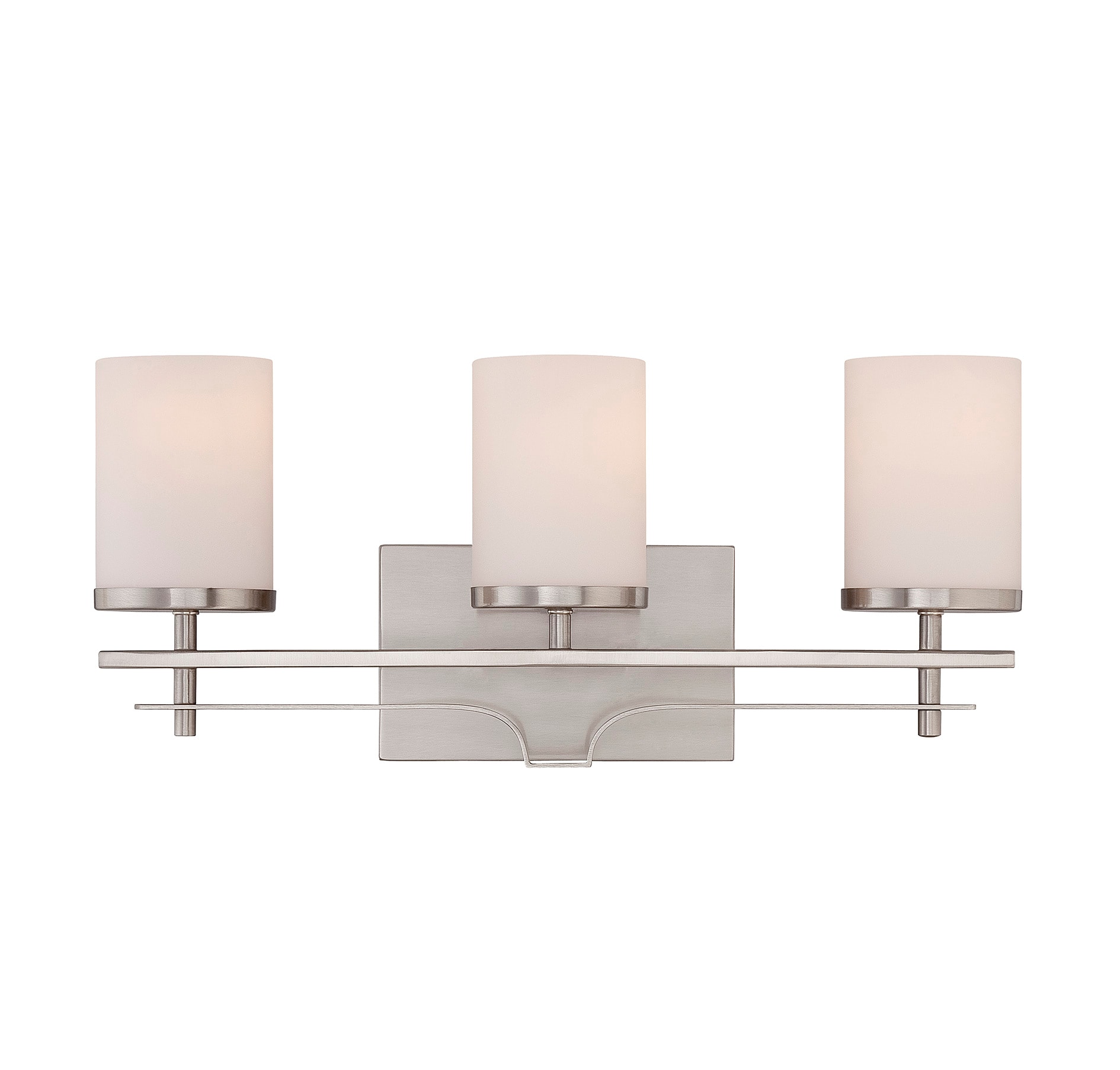 Savoy House Essentials 8-338-3-SN Colton 20.5-in 3 -Light Satin Nickel Transitional Vanity light