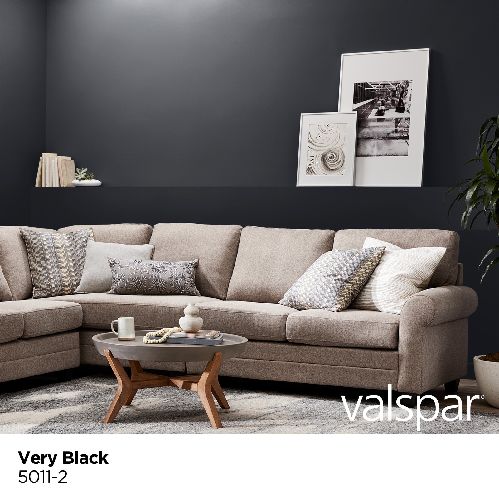 Valspar Satin Black Spray Paint 410.0085049.076 Unit: EACH - Bed Bath &  Beyond - 17566902