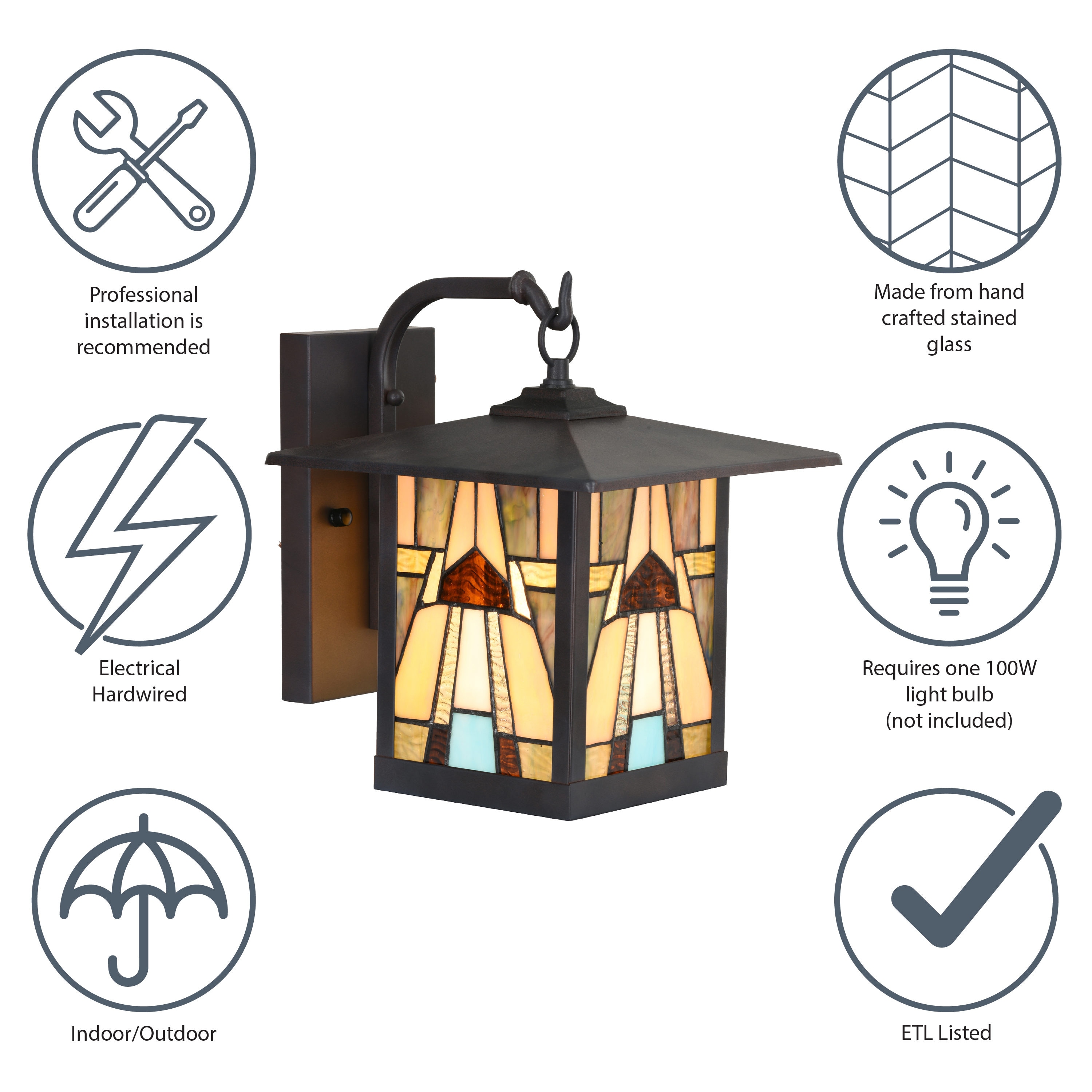 River of Goods 20788 Outdoor-Wall-Lighting - View #3