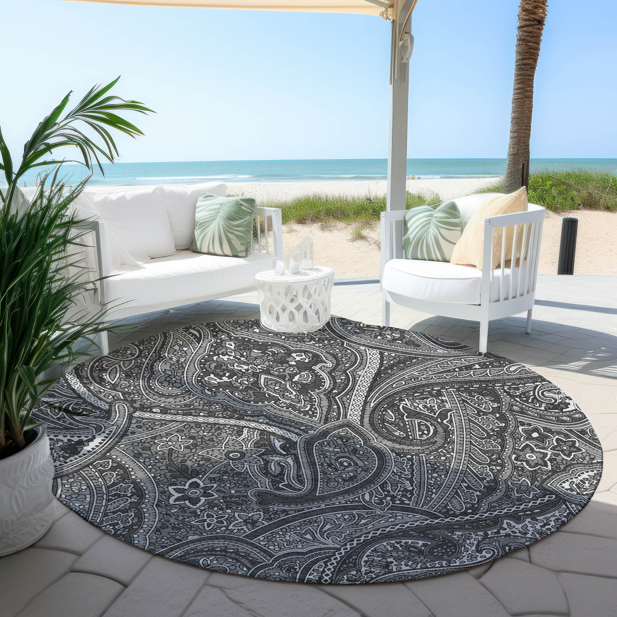 Addison Rugs ACN623GY8RO rugs - View #7