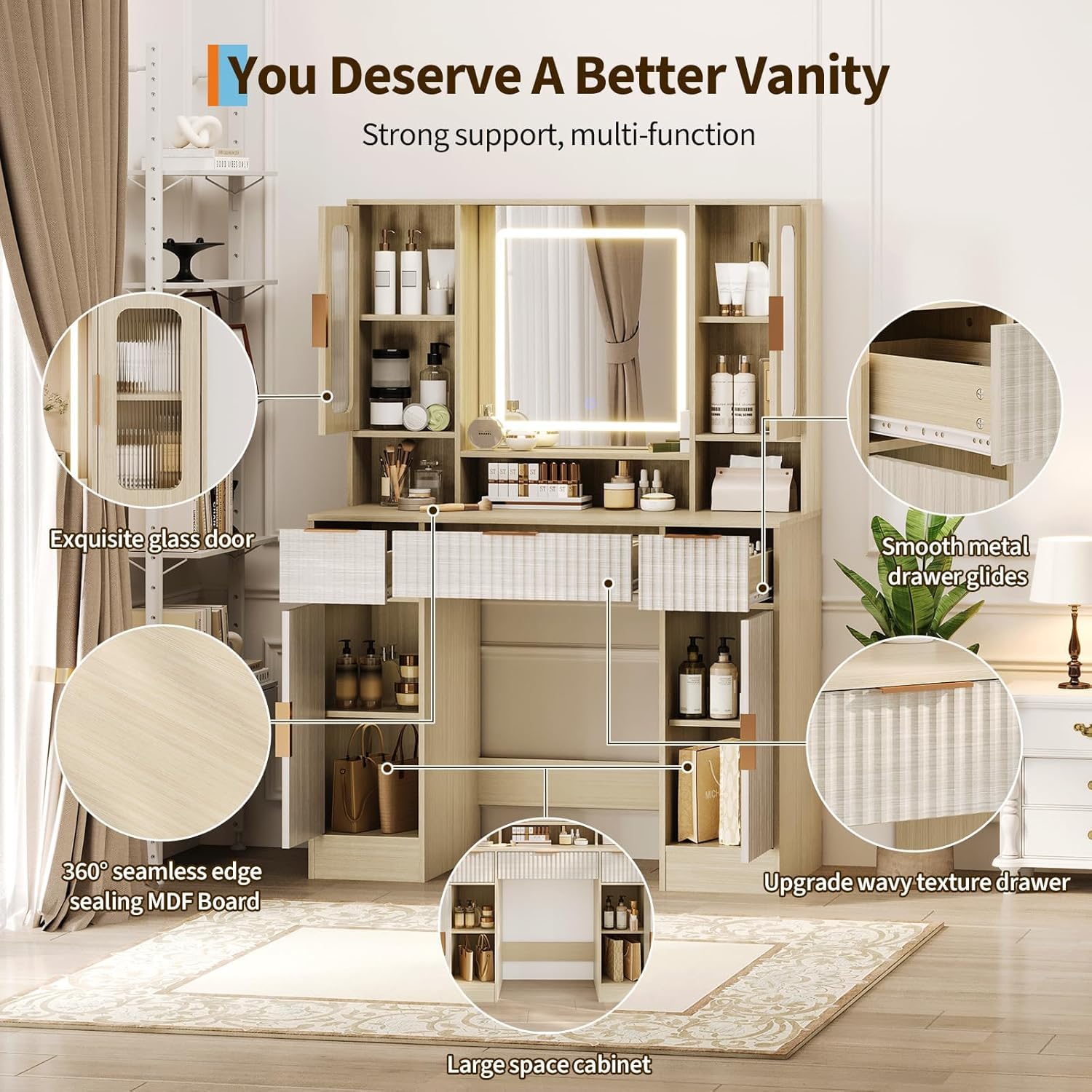 DEXSO ENCOREPHKBA18791 Bedroom-Vanities - View #4