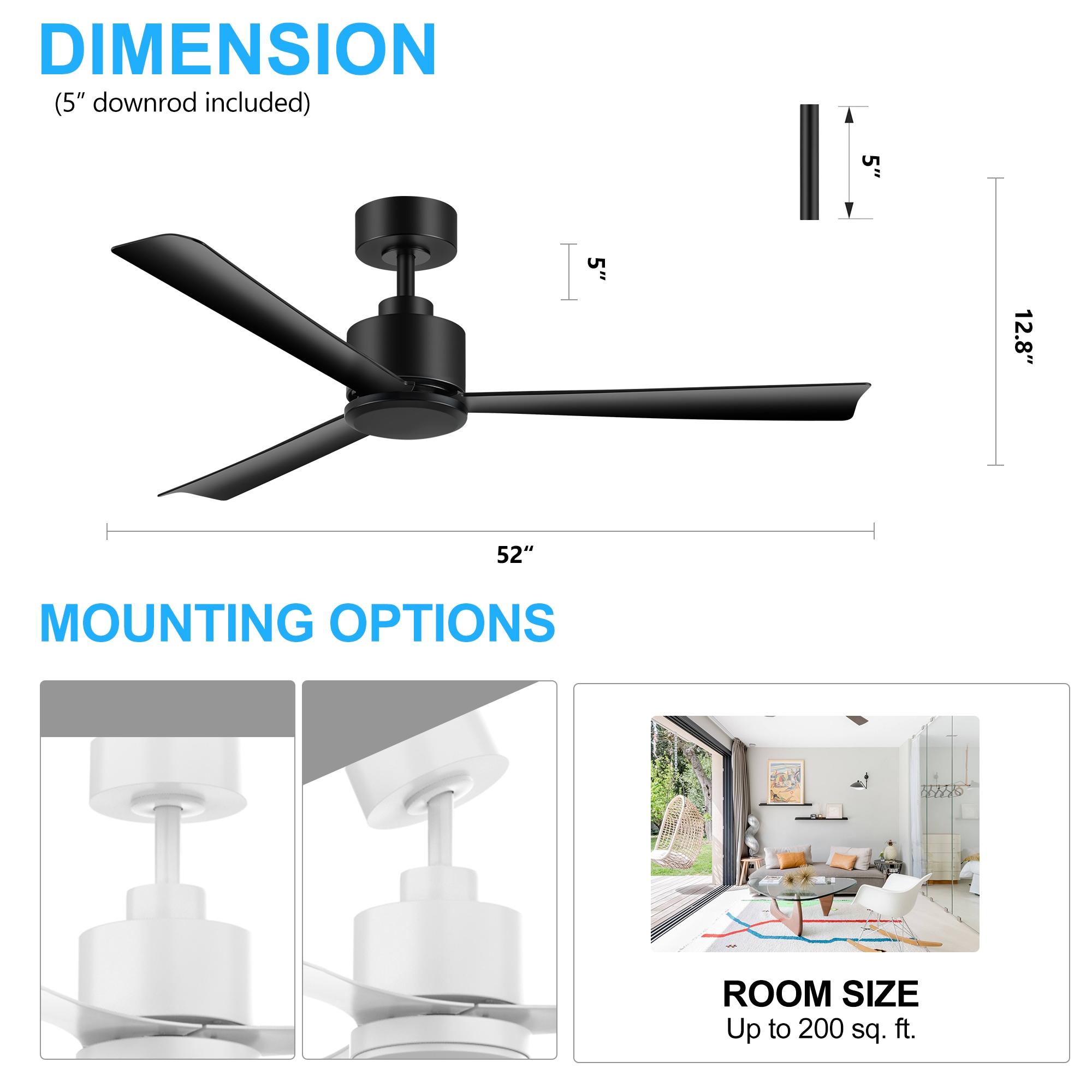 Breezary 30024-AB-NL Ceiling-Fans - View #9