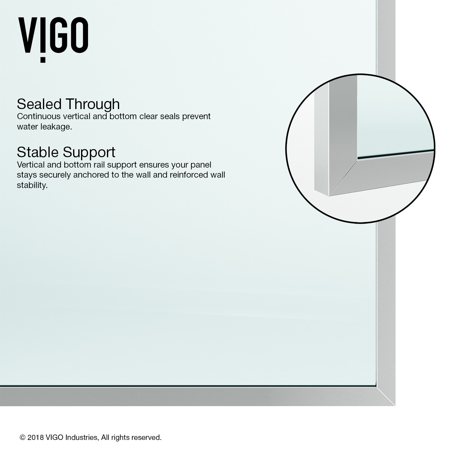 VIGO VG6075CHCL3474 Shower-Doors - View #9