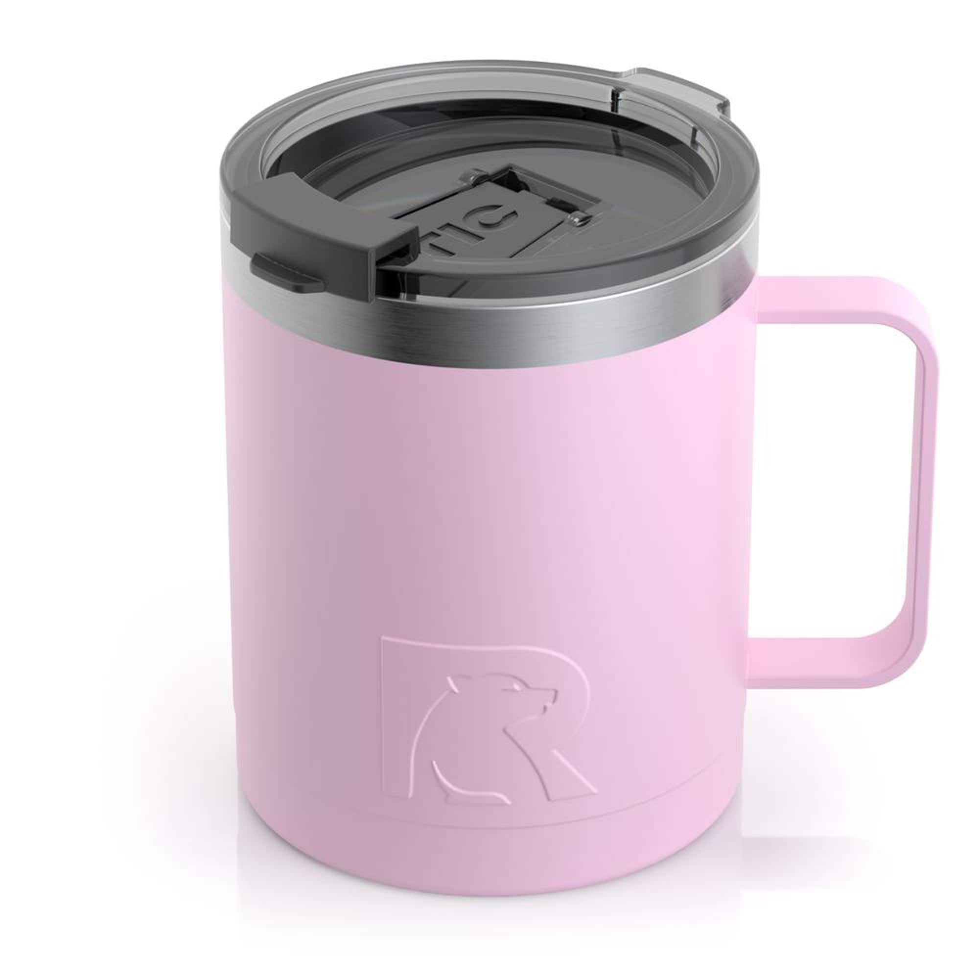 RTIC 30 oz Insulated Tumbler Stainless Steel Travel Mug W/ Lid - Flamingo