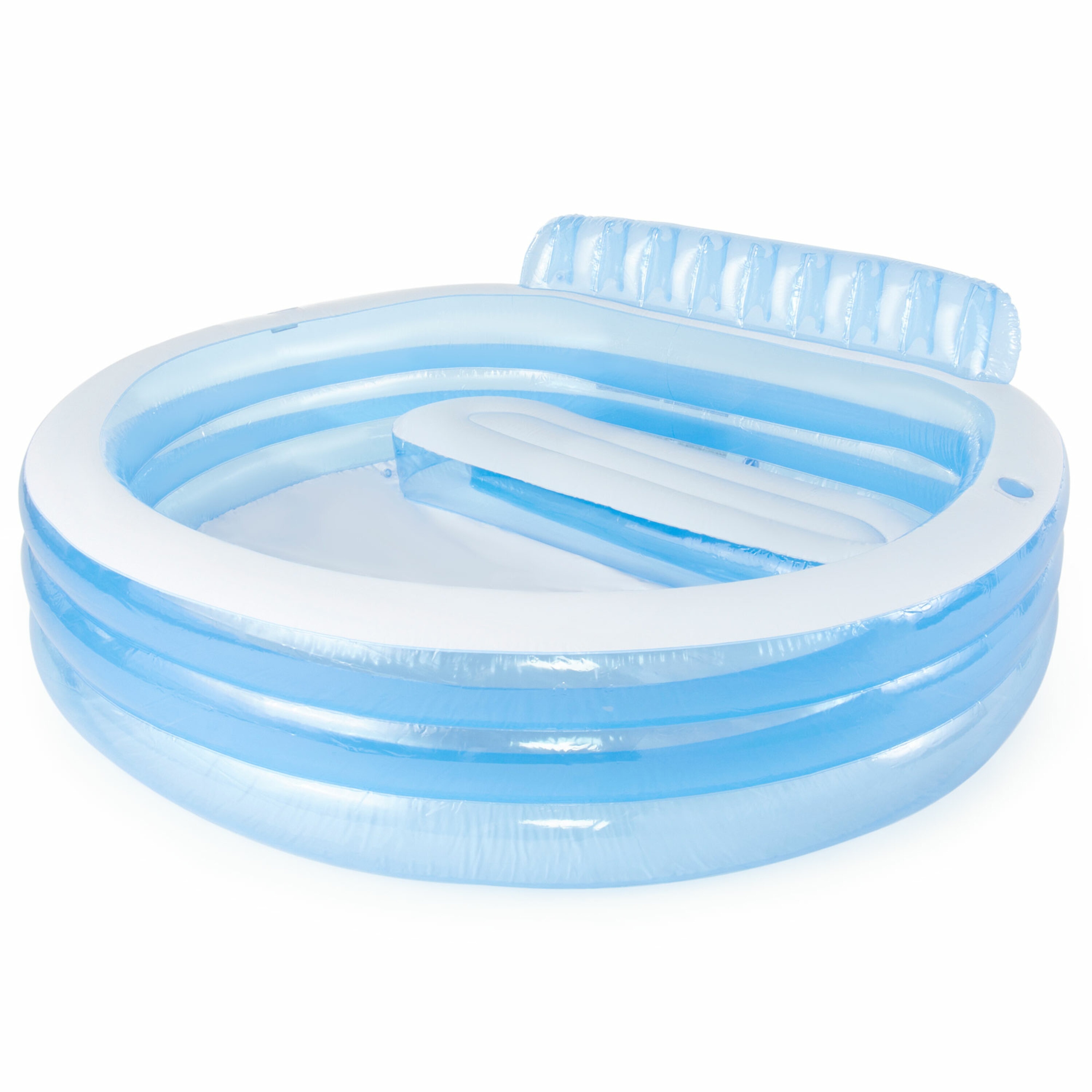 Intex 57592 7.5-ft x 7.1-ft x 31-in Inflatable top ring Round Above-Ground Pool