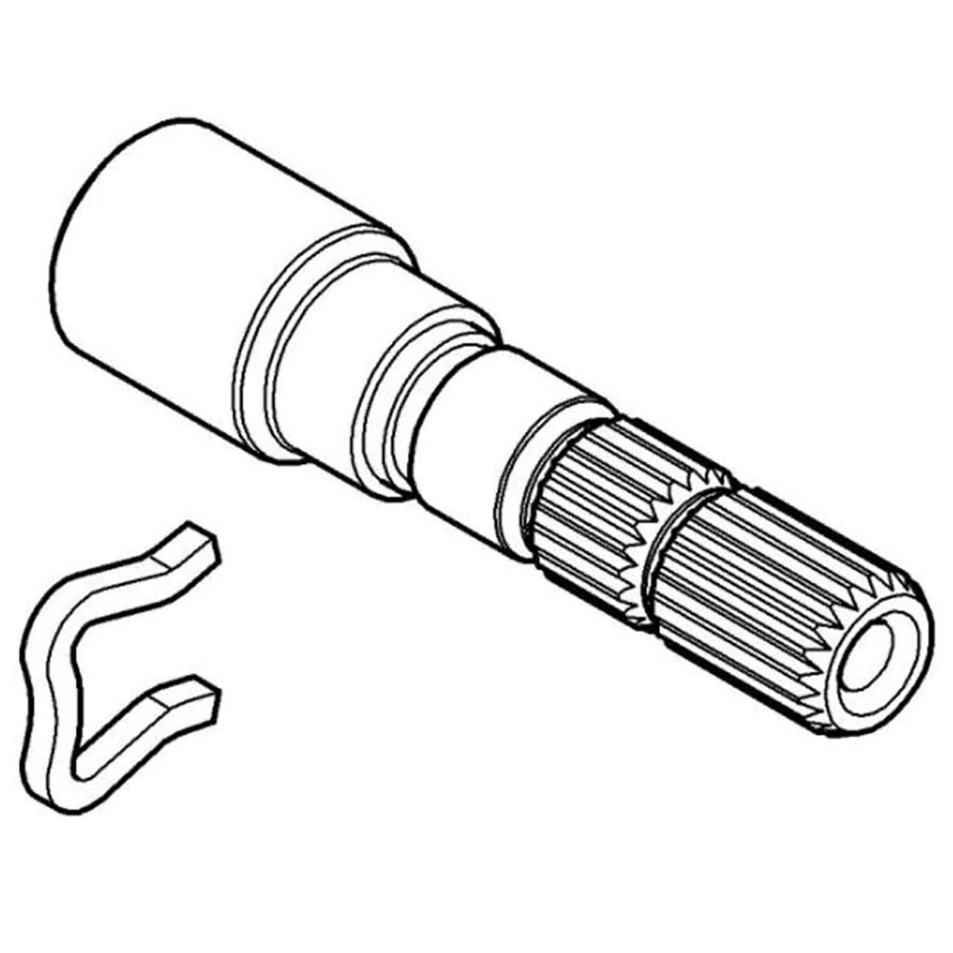 GROHE 45201000 Metal Faucet or Tub/Shower Hardware kit