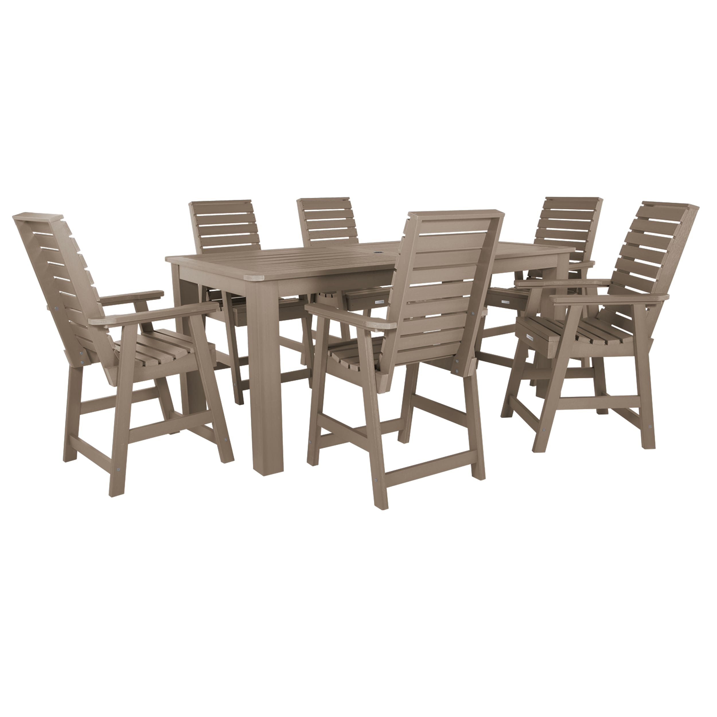 highwood AD-ST7WL2CO5BA-WBR Patio-Dining-Sets - View #2