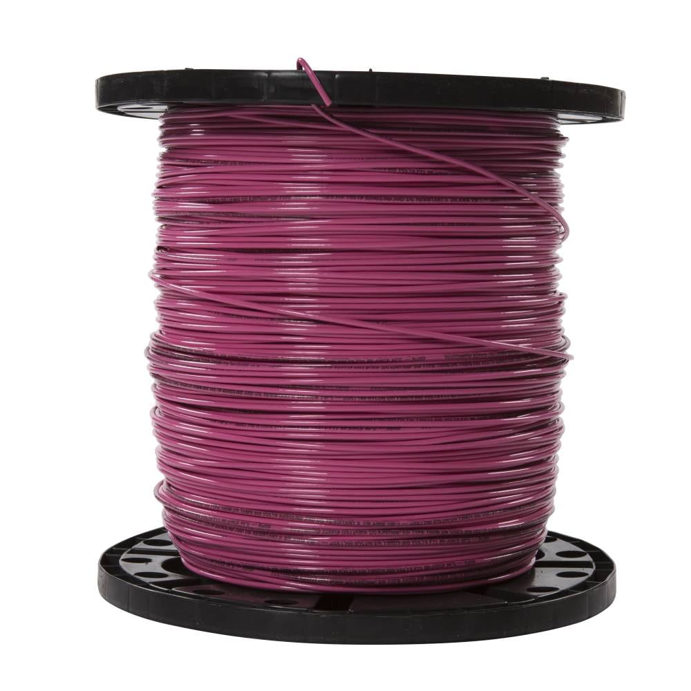 Southwire 2500-ft 12-AWG Pink Solid Copper Thhn Wire (By-the-roll) 25647905 Sansujyuku sansujyuku.com