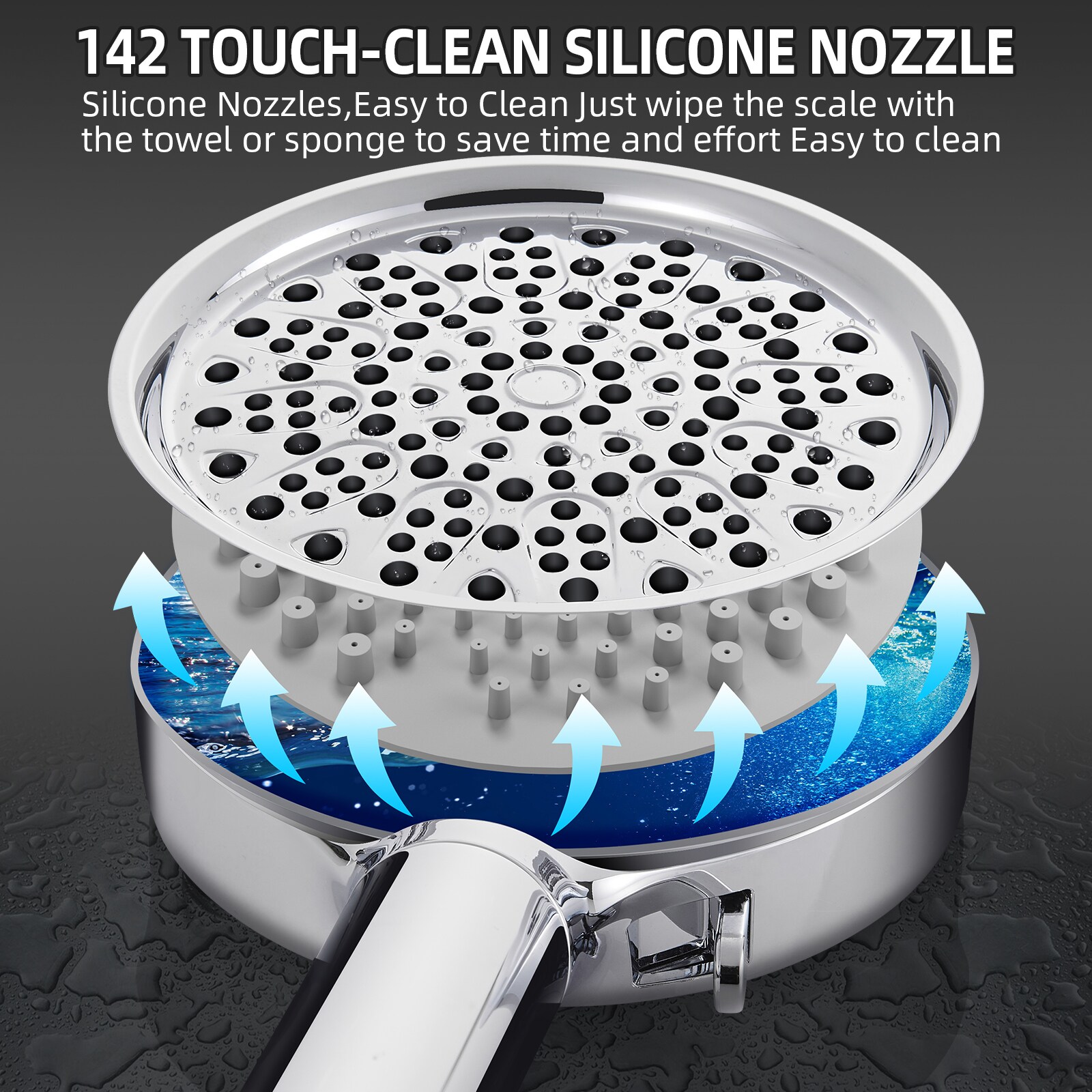 Cobbe LSKSHS0406C Fixed-Showerhead - View #6