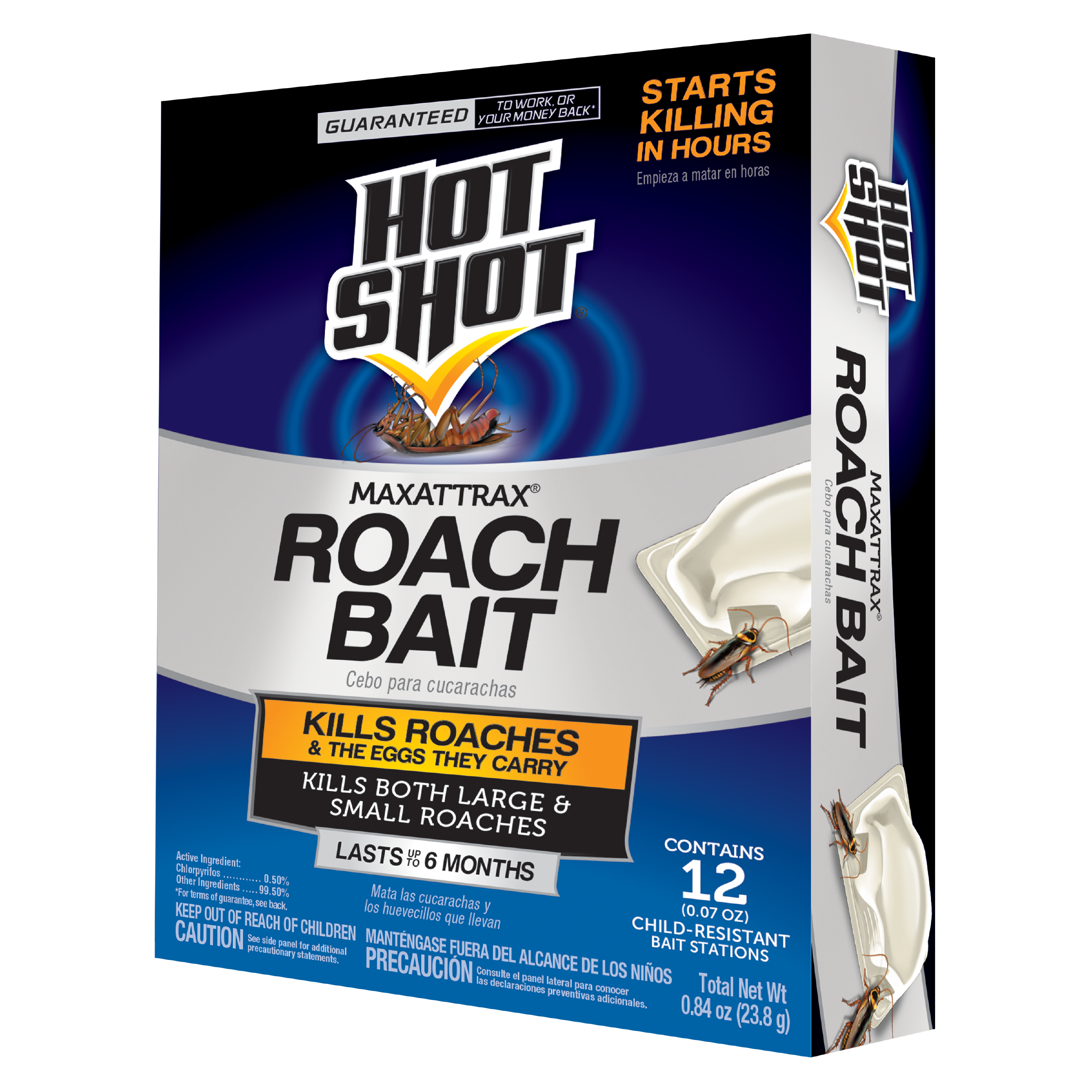 Hot Shot 0.84-oz MaxAttrax Roach Bait (12-Pack) at
