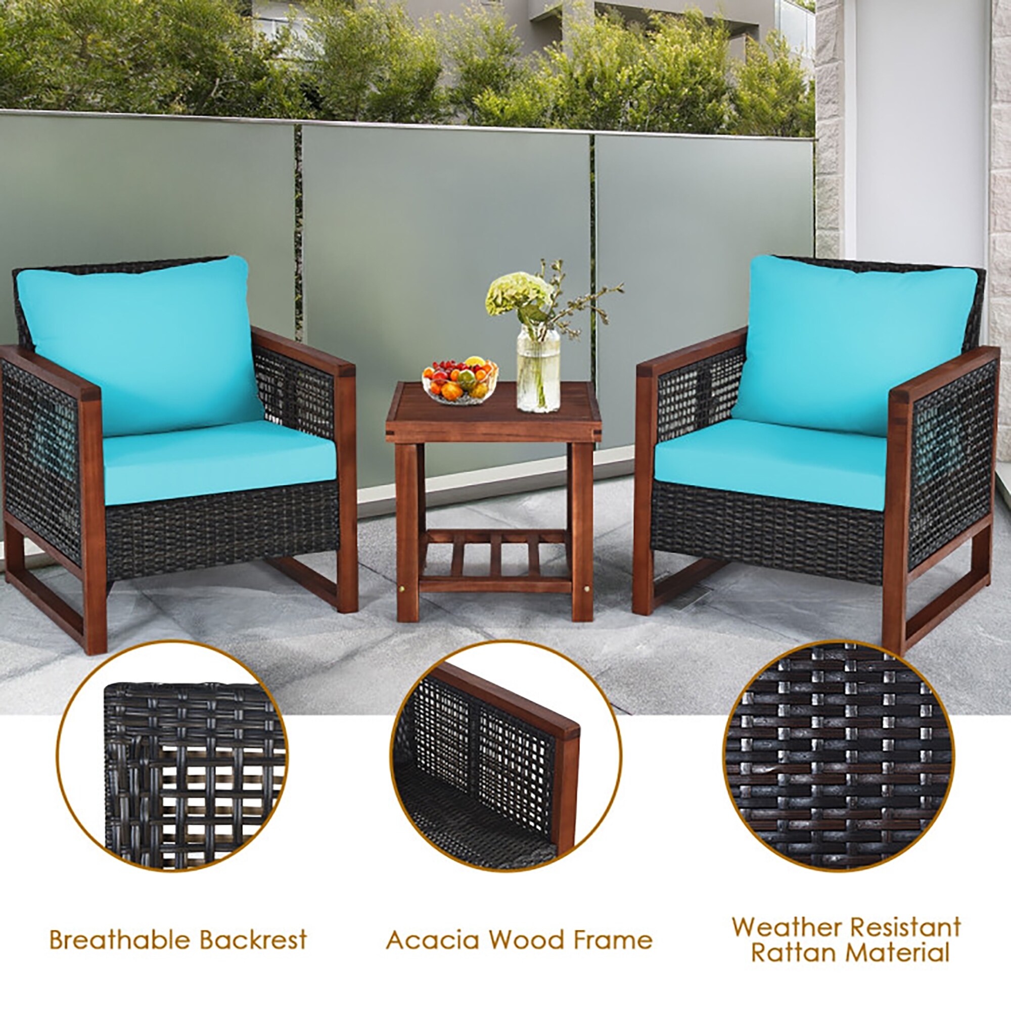 CASAINC WF-HW65227TU Patio-Conversation-Sets - View #4