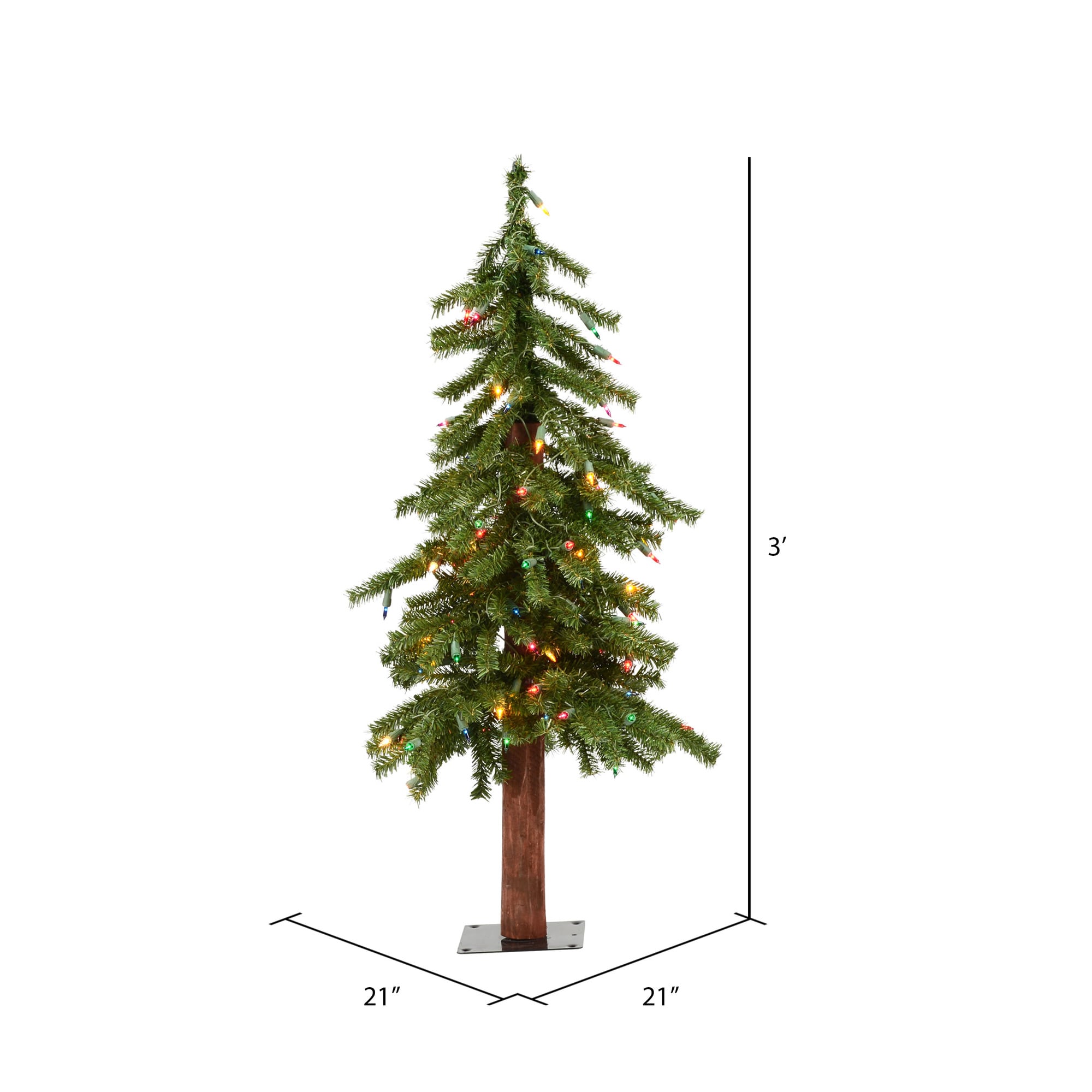 Vickerman A805132LED Artificial-Christmas-Trees - View #2