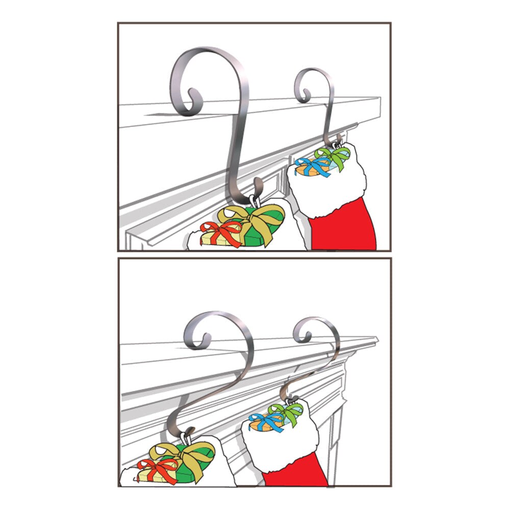 Haute Decor SS0487R Holiday-Hooks-Hangers-Holders - View #4