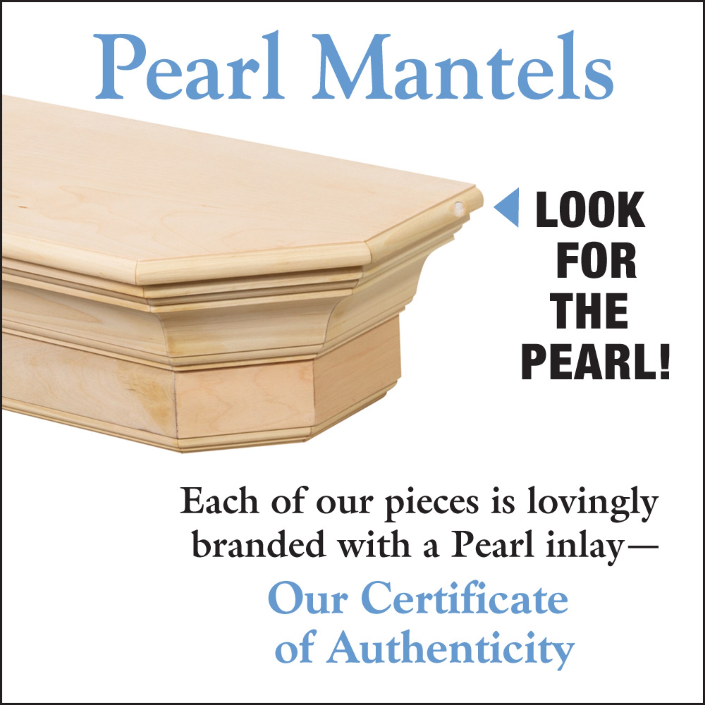 Pearl Mantels SSUP72490L Mantel-Shelves - View #4