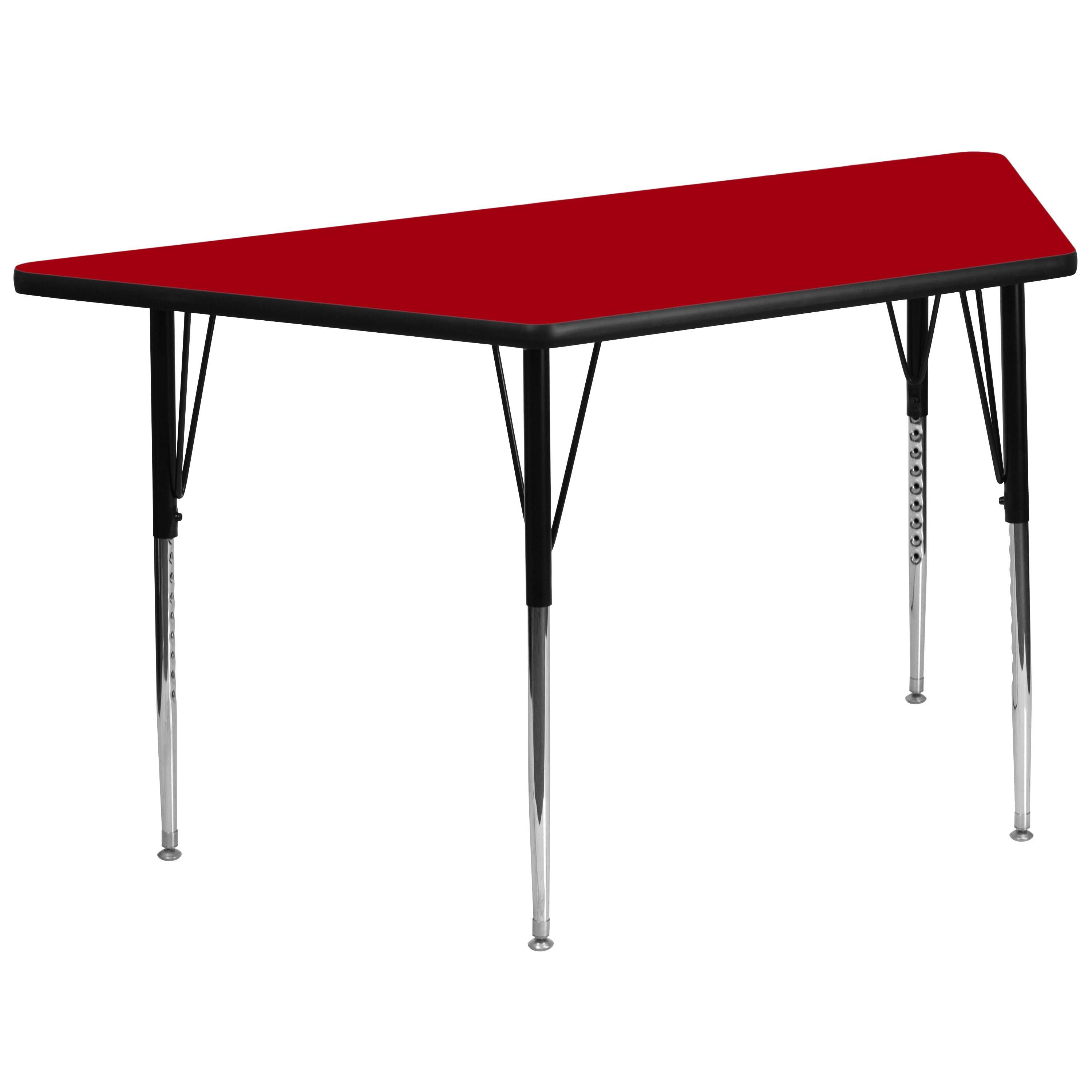 Flash Furniture 847254024006 Red Rectangular Kid's Play Table