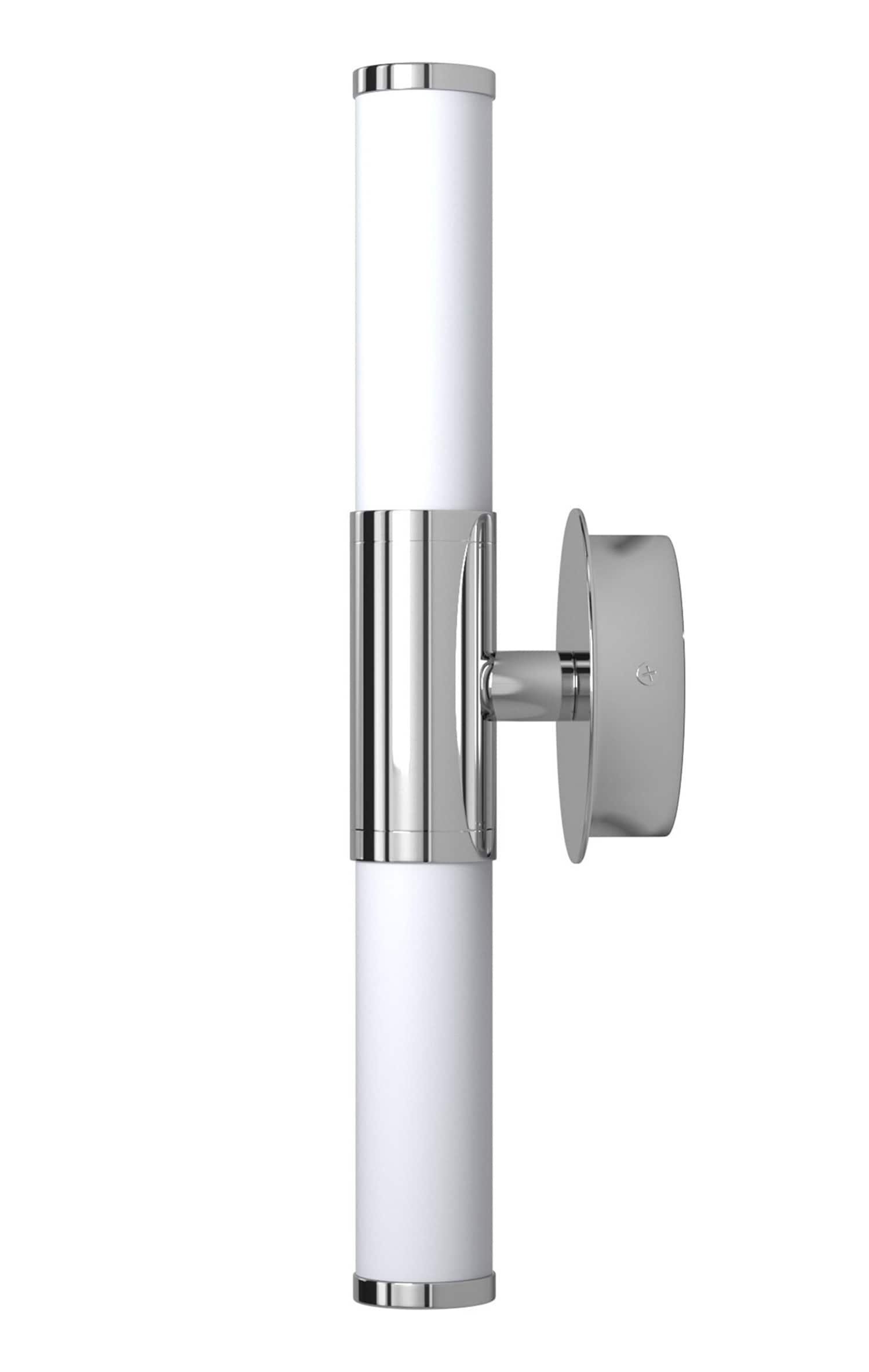 Palmera Chrome 20" LED Vanity Cylinder Wall Sconce